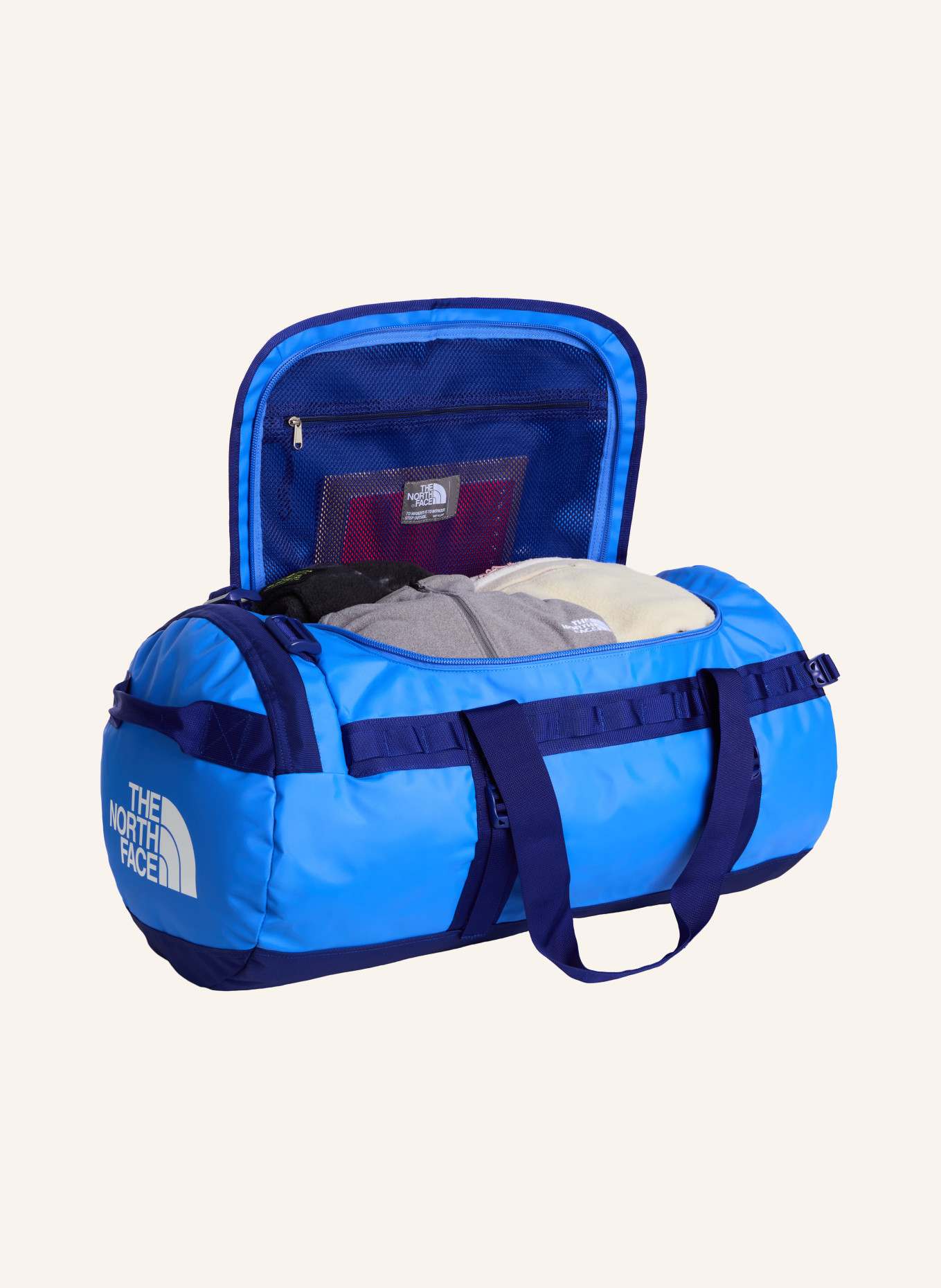 THE NORTH FACE Torba podróżna BASE CAMP DUFFEL MEDIUM 71 l: NIEBIESKI / CZARNY