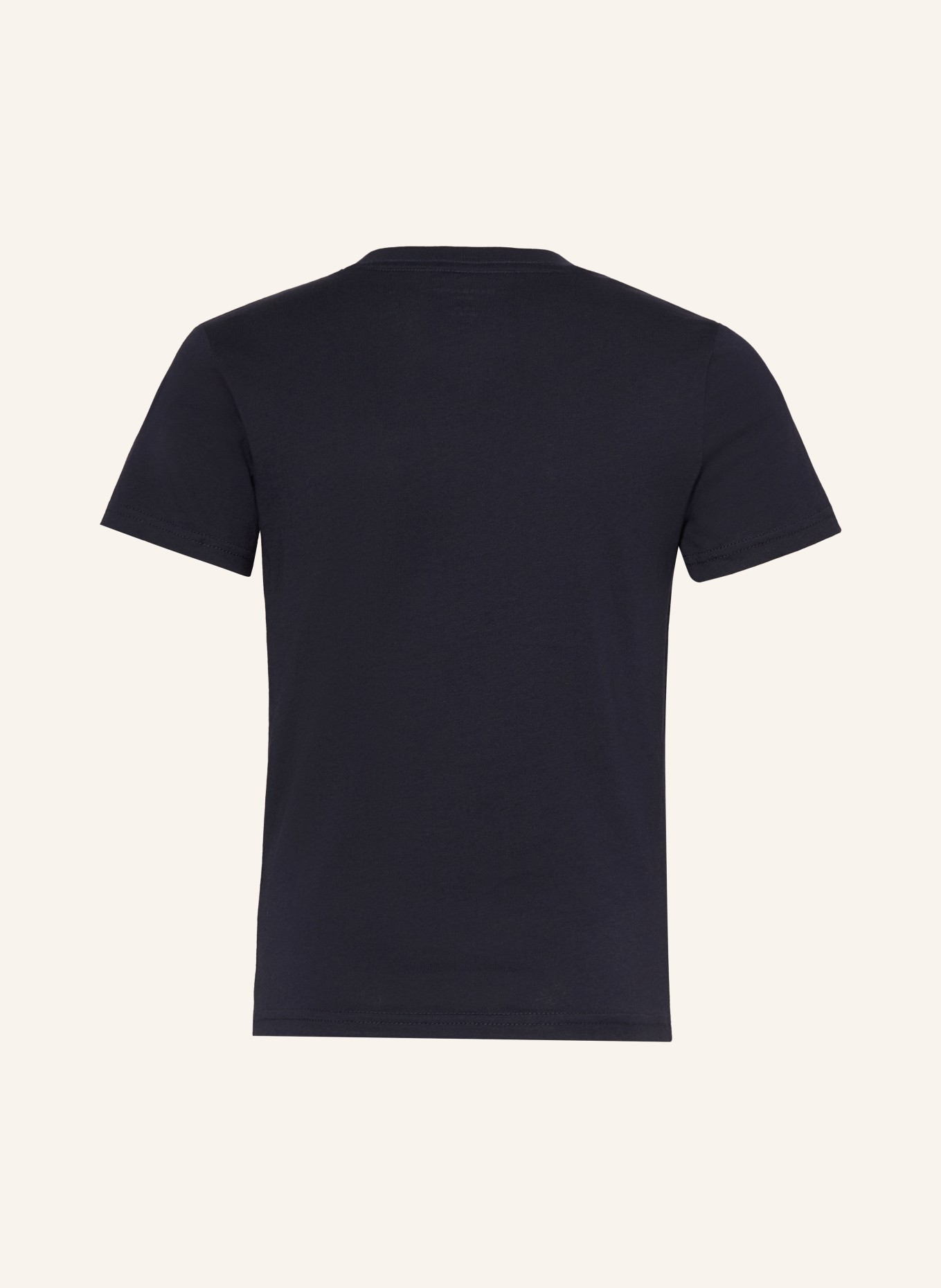 TOMMY HILFIGER 2er-Pack T-Shirts: DUNKELBLAU / WEISS