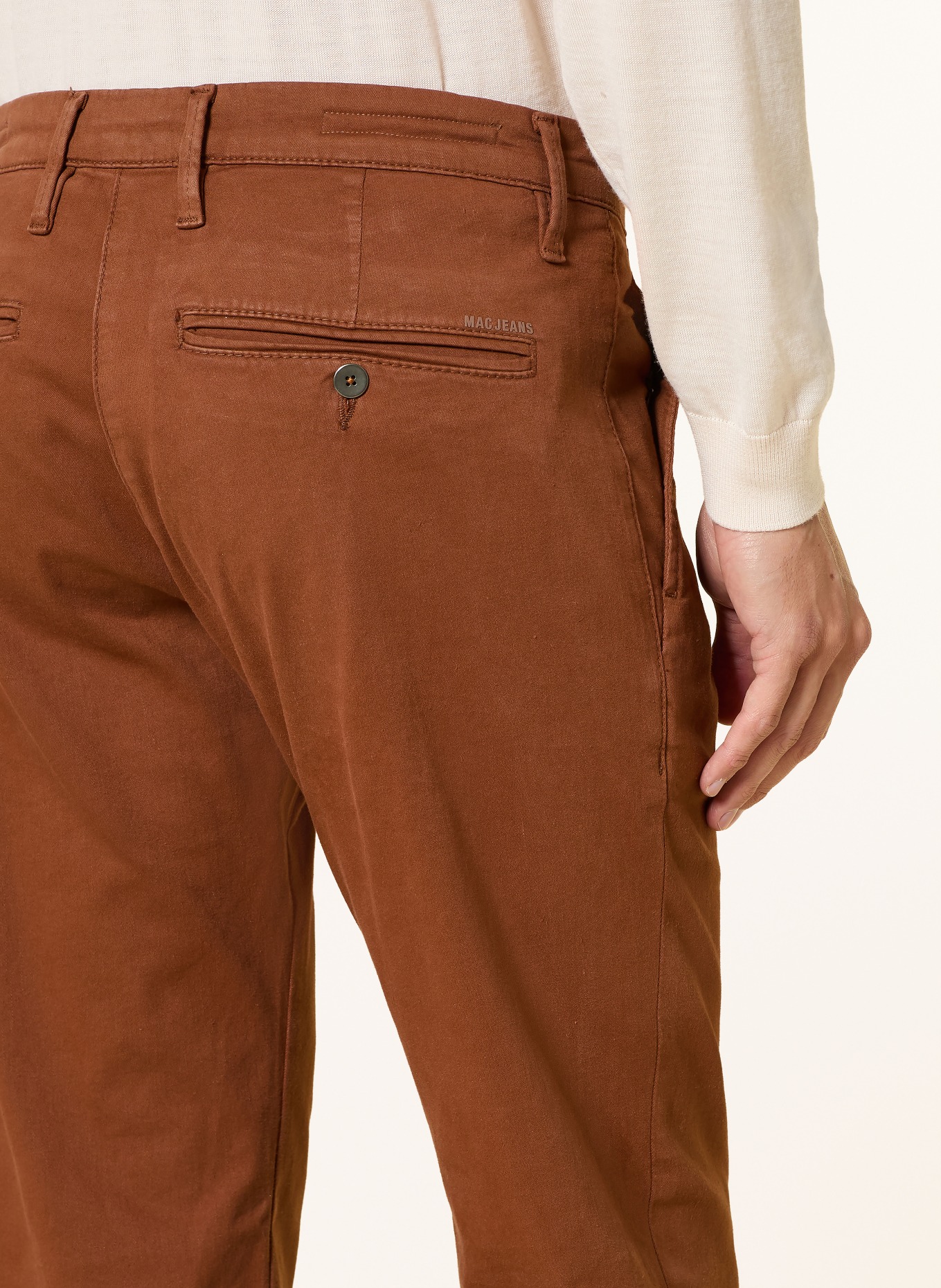 MAC Chino DRIVER Modern Fit: BRAUN