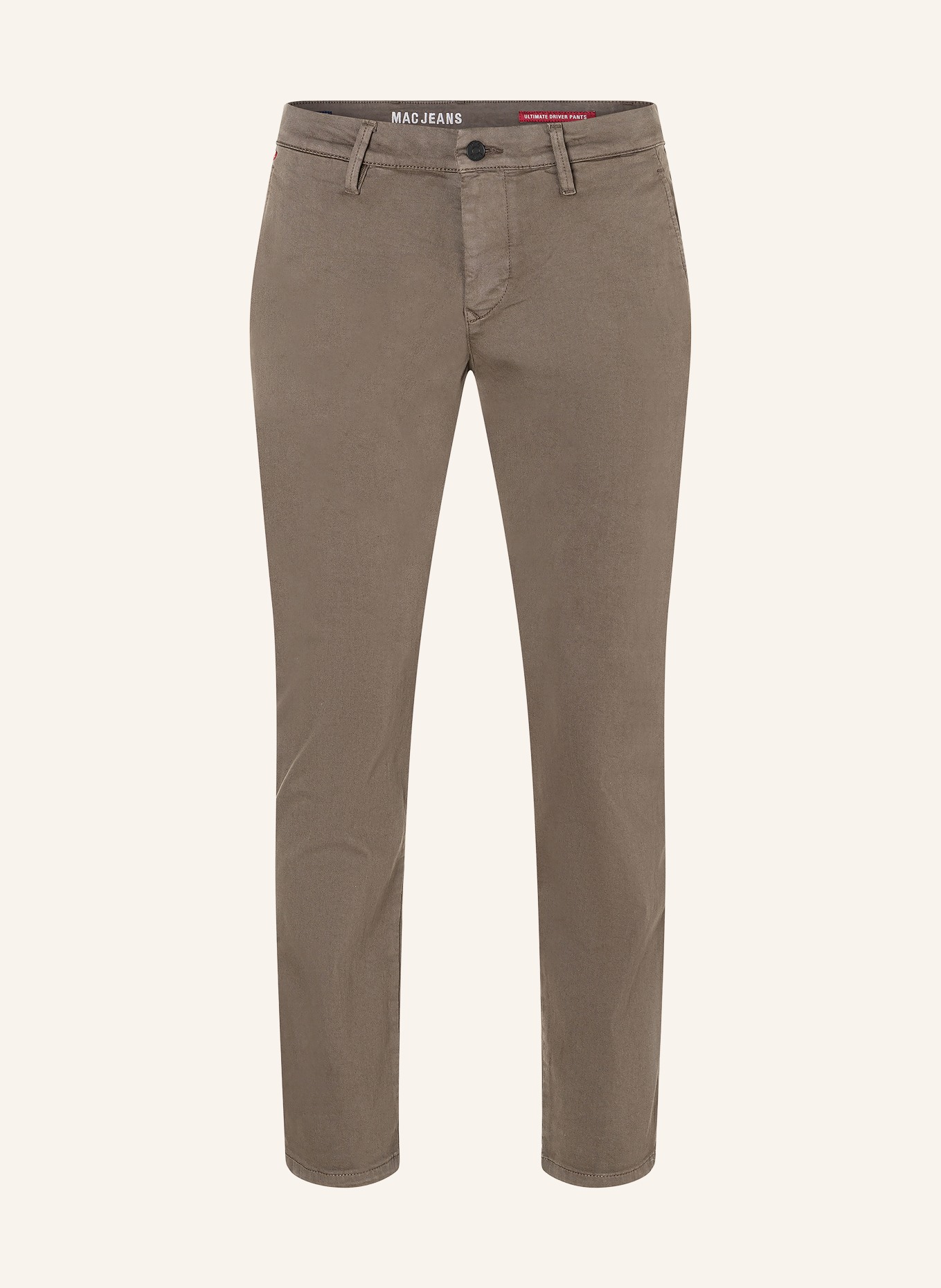 MAC Pantalon chino DRIVER coupe moderne: MARRON