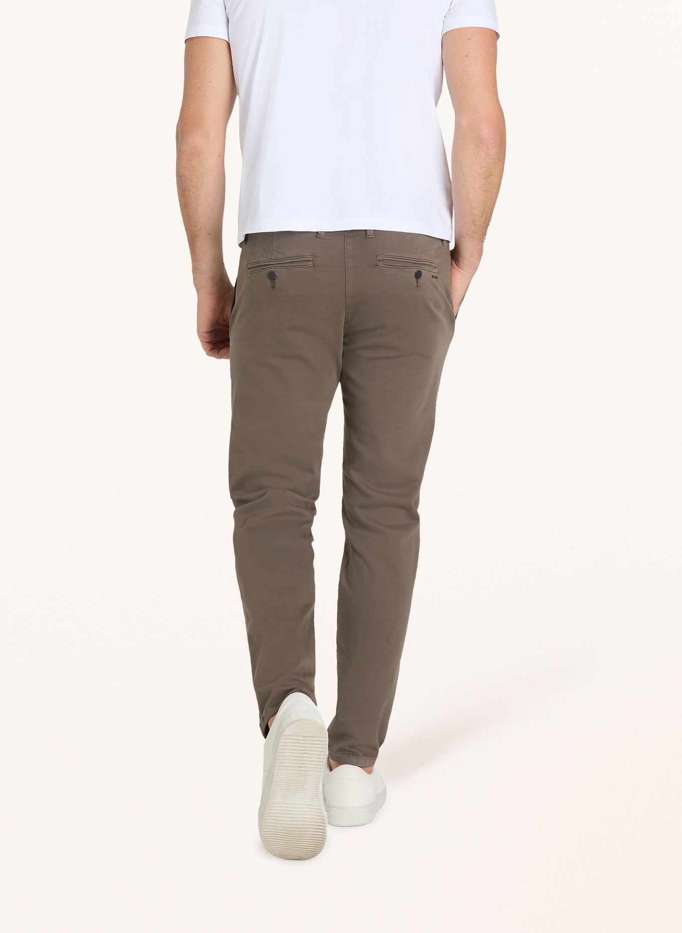 MAC Pantalon chino DRIVER coupe moderne: MARRON