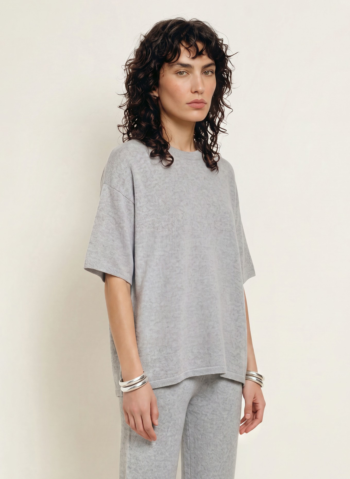 by Aylin Koenig Oversized-Pullover LUCA: GRAU