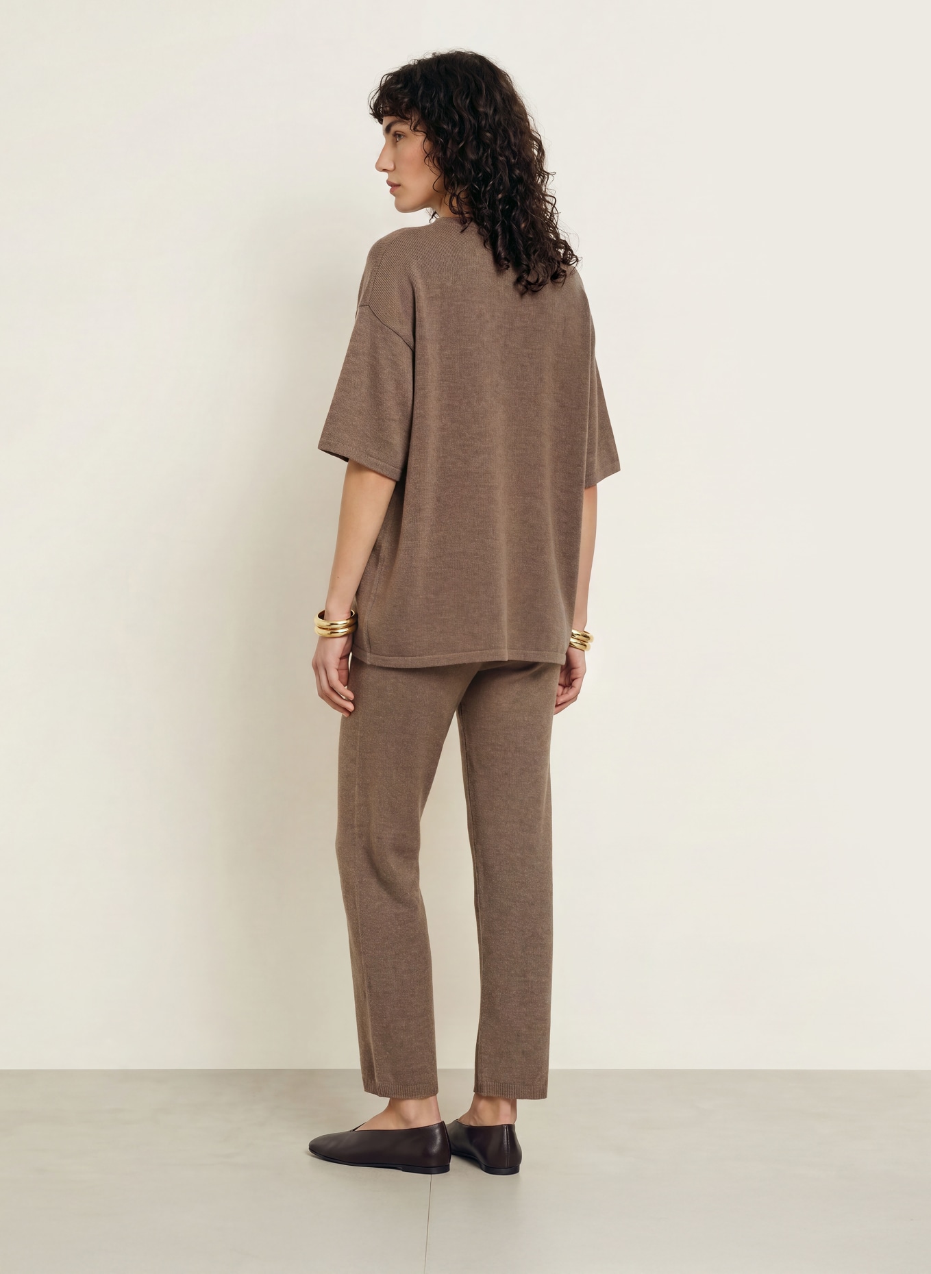 by Aylin Koenig Oversized trui LUCA: BRUIN