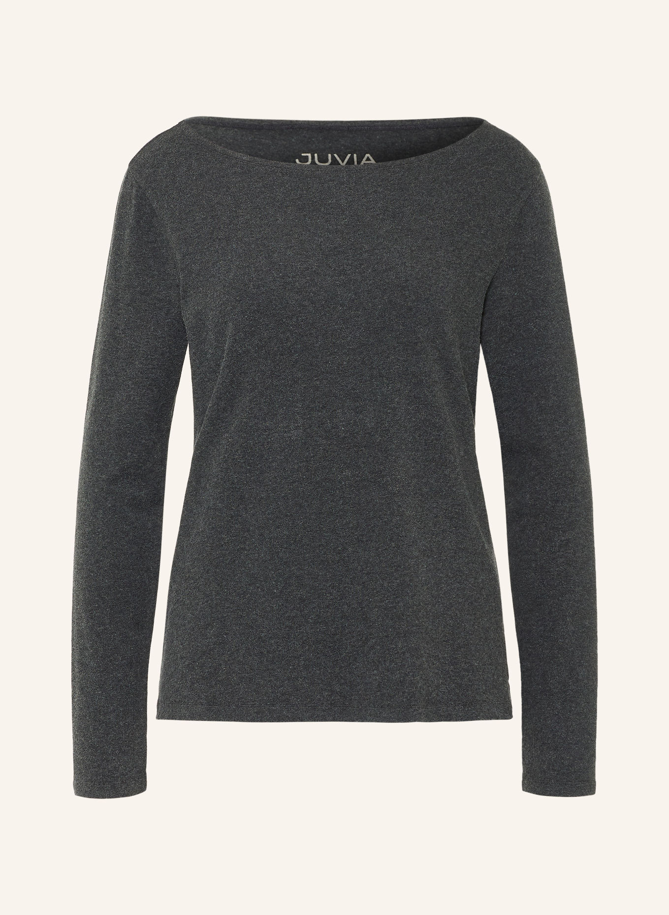 Juvia Longsleeve CO: DONKERGRIJS