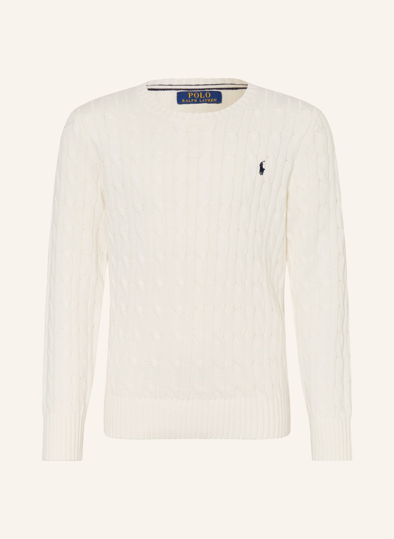 POLO RALPH LAUREN Pullover: WEISS