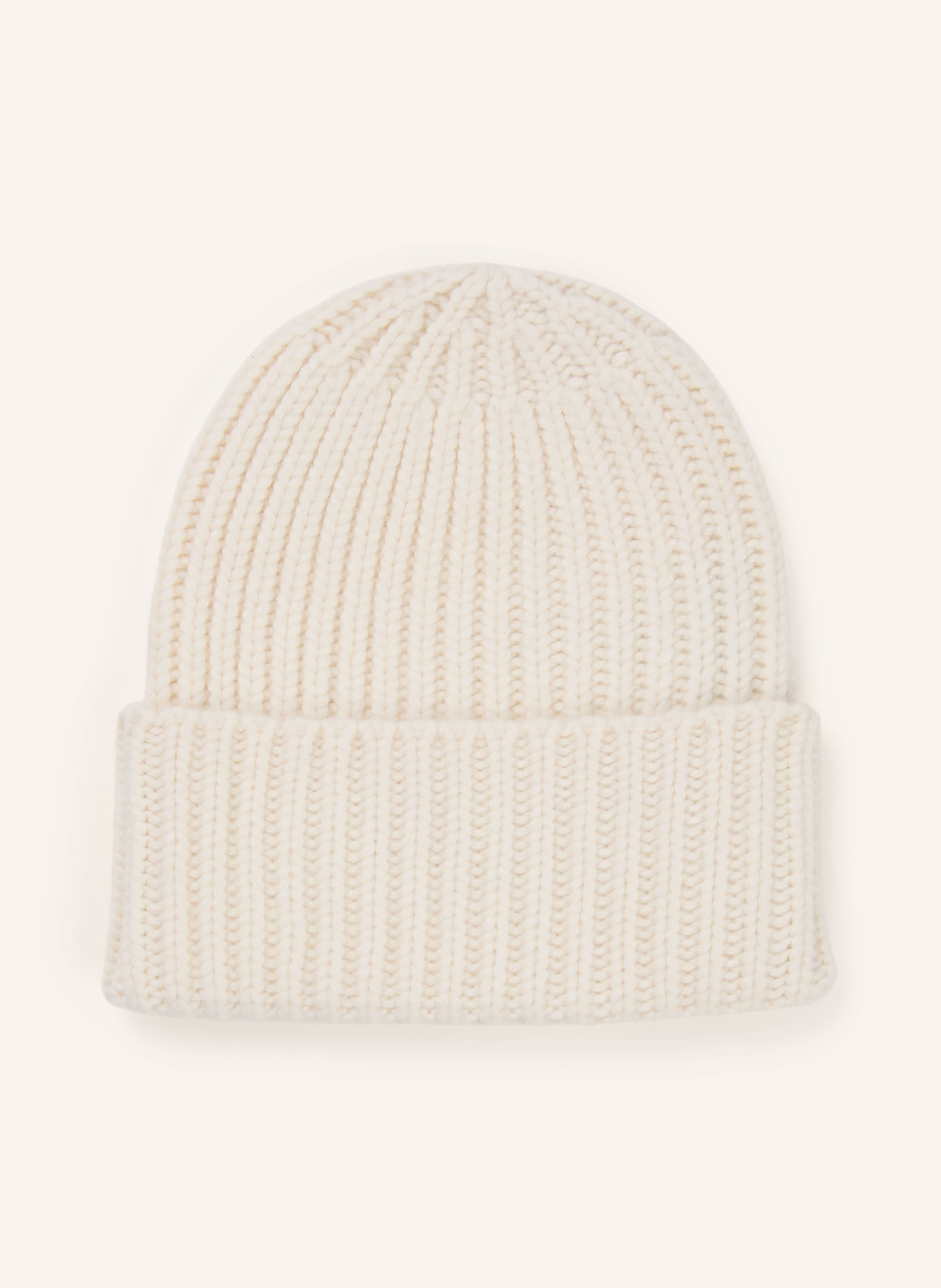 HURRAY Cashmere hat: ECRU