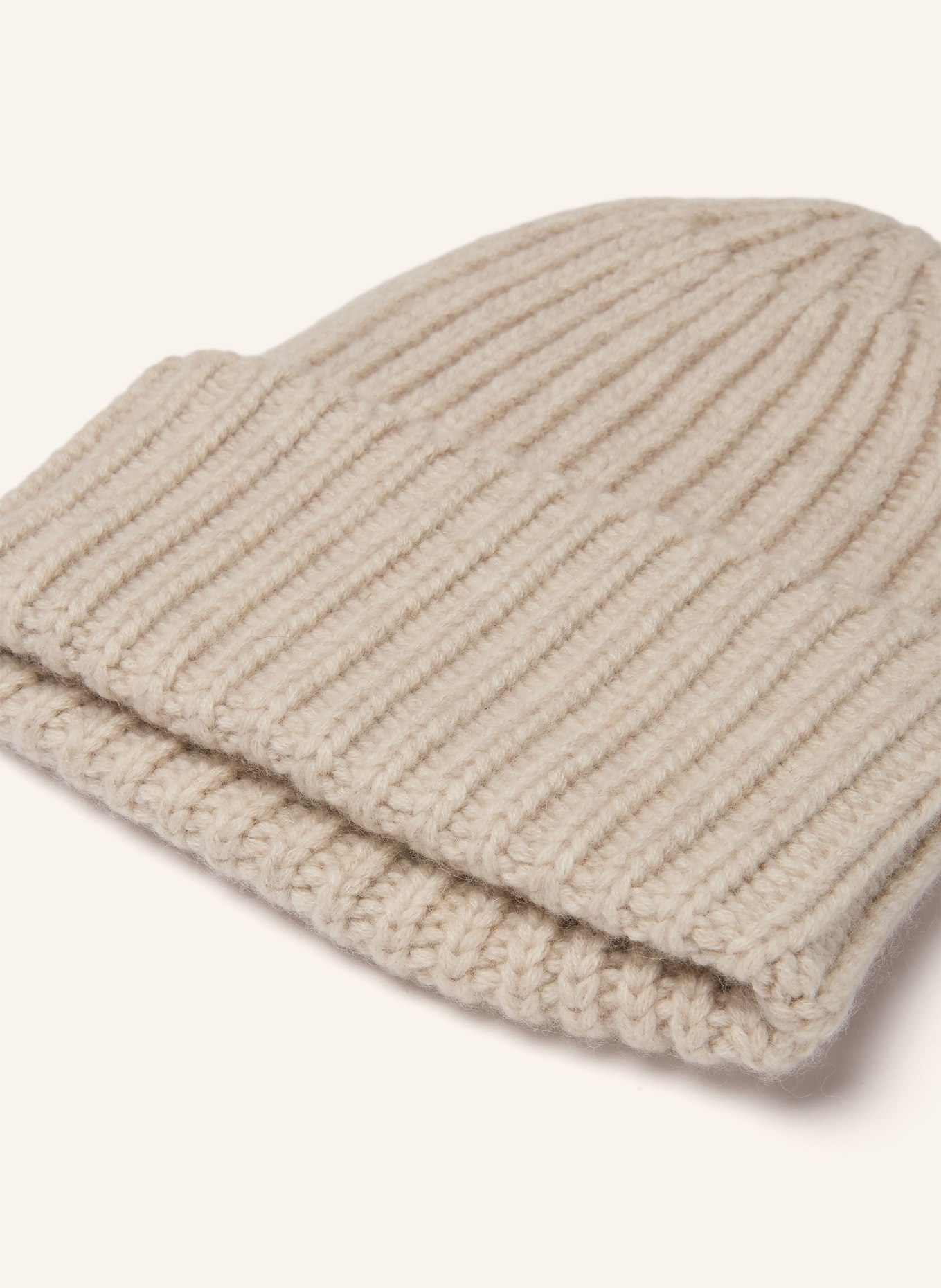 HURRAY Cashmere hat: CREAM