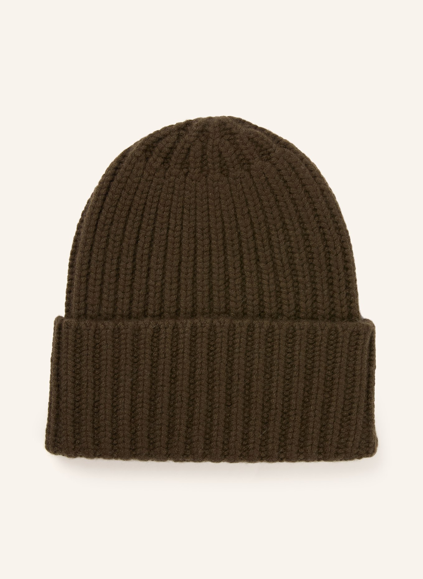 HURRAY Cashmere hat: KHAKI