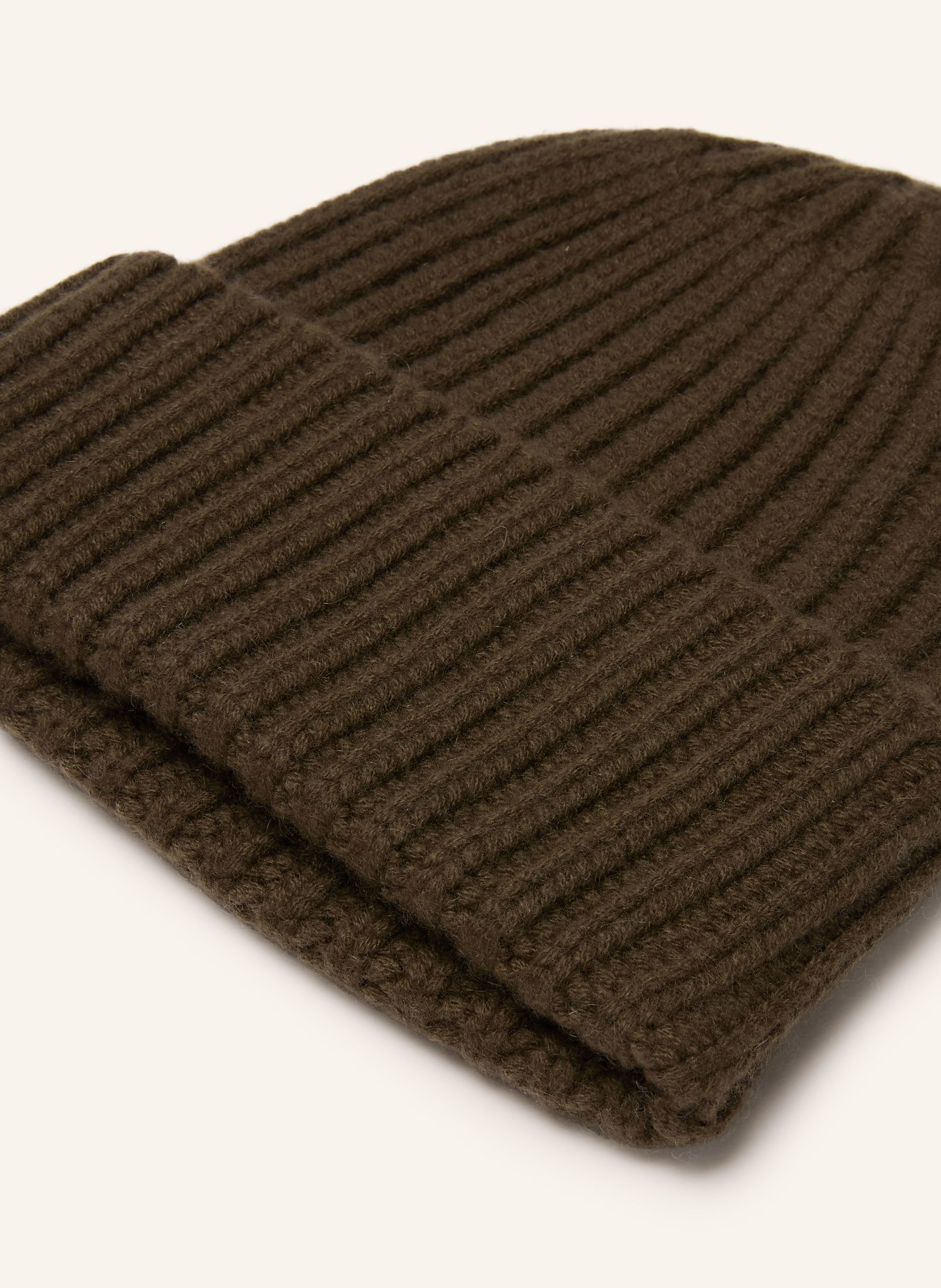 HURRAY Cashmere hat: KHAKI