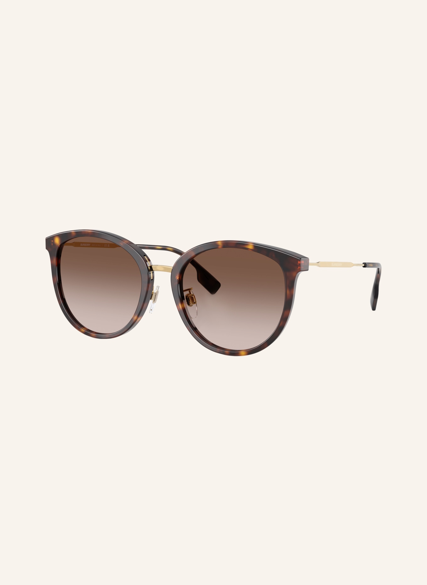 BURBERRY Sonnenbrille BE4289D: HAVANA/ BRAUN VERLAUF