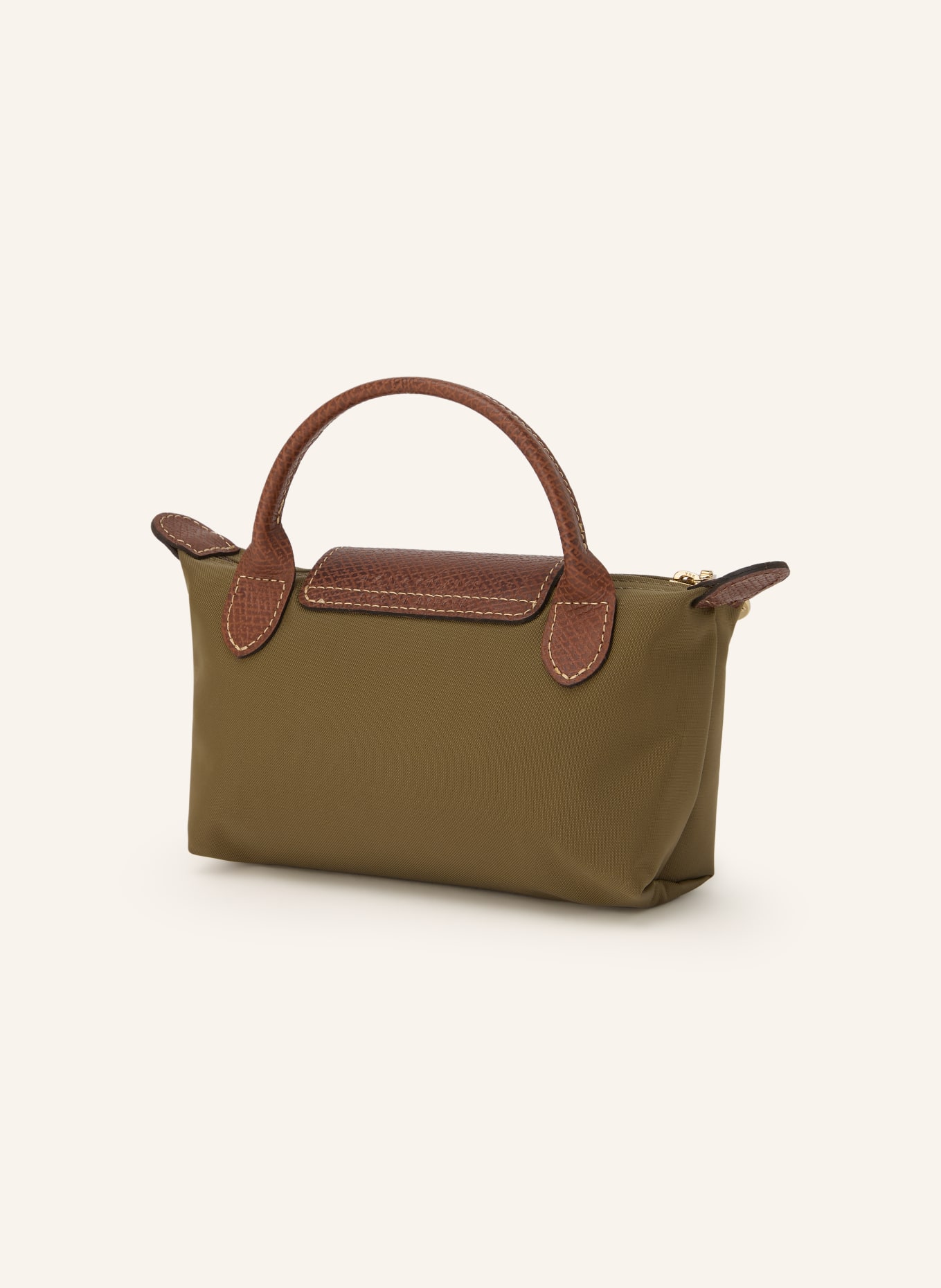 LONGCHAMP Pouch LE PLIAGE ORIGINAL: OLIV / BRAUN