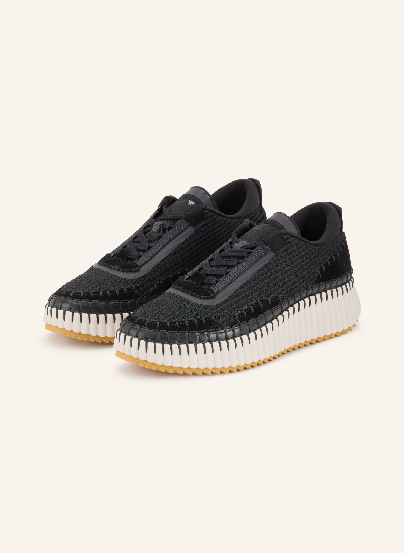 Chloé Sneakersy NAMA: 001 BLACK