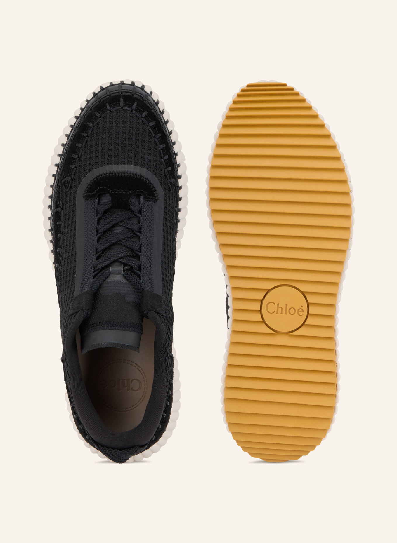 Chloé Sneakersy NAMA: 001 BLACK
