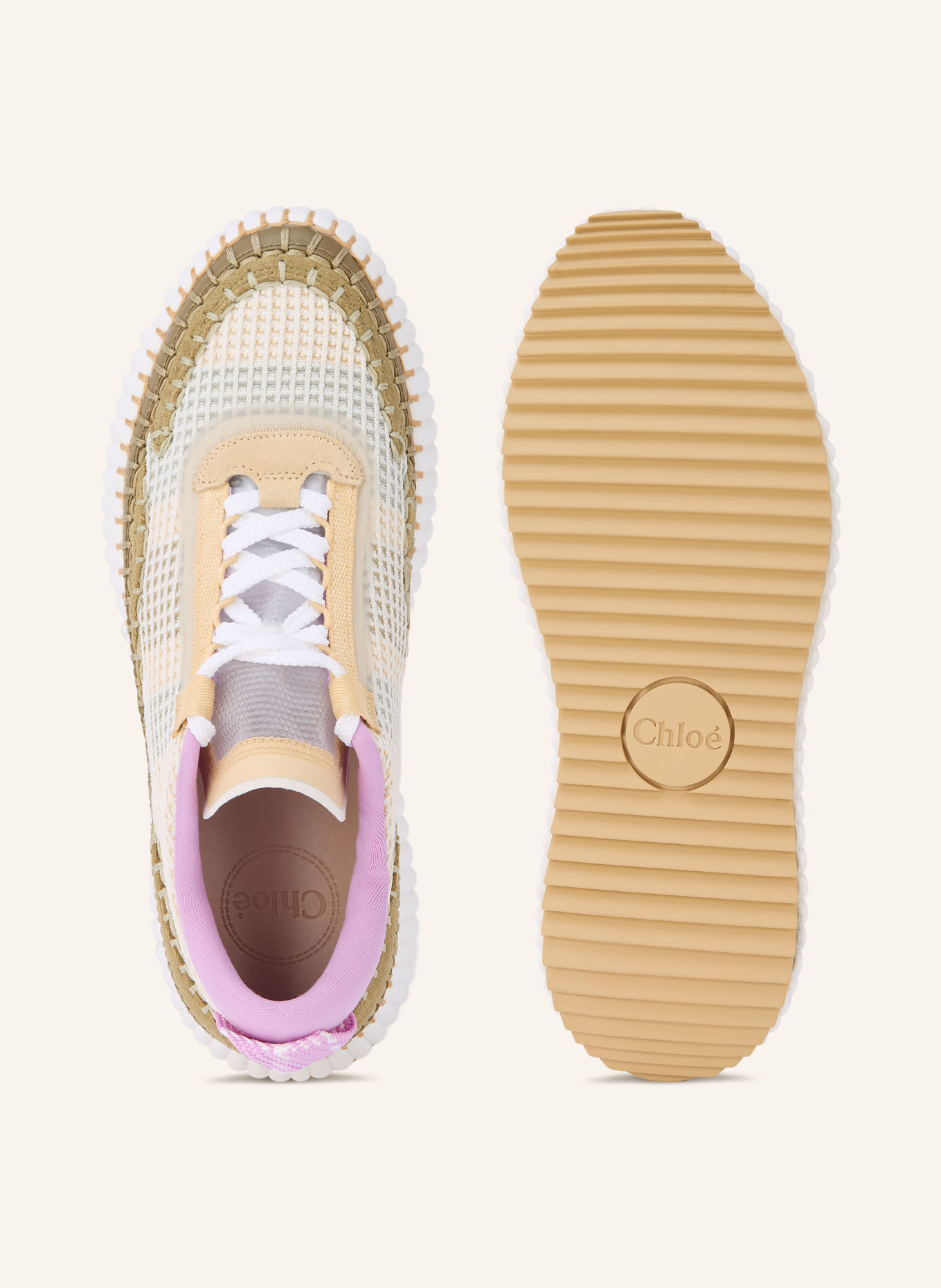 Chloé Sneaker NAMA: 38A Light Eucalyptus