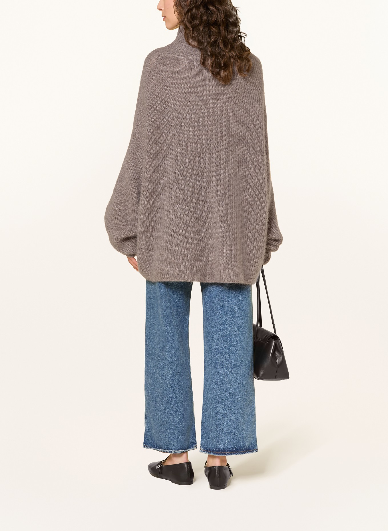 by Aylin Koenig Pullover MARA mit Alpaka: TAUPE