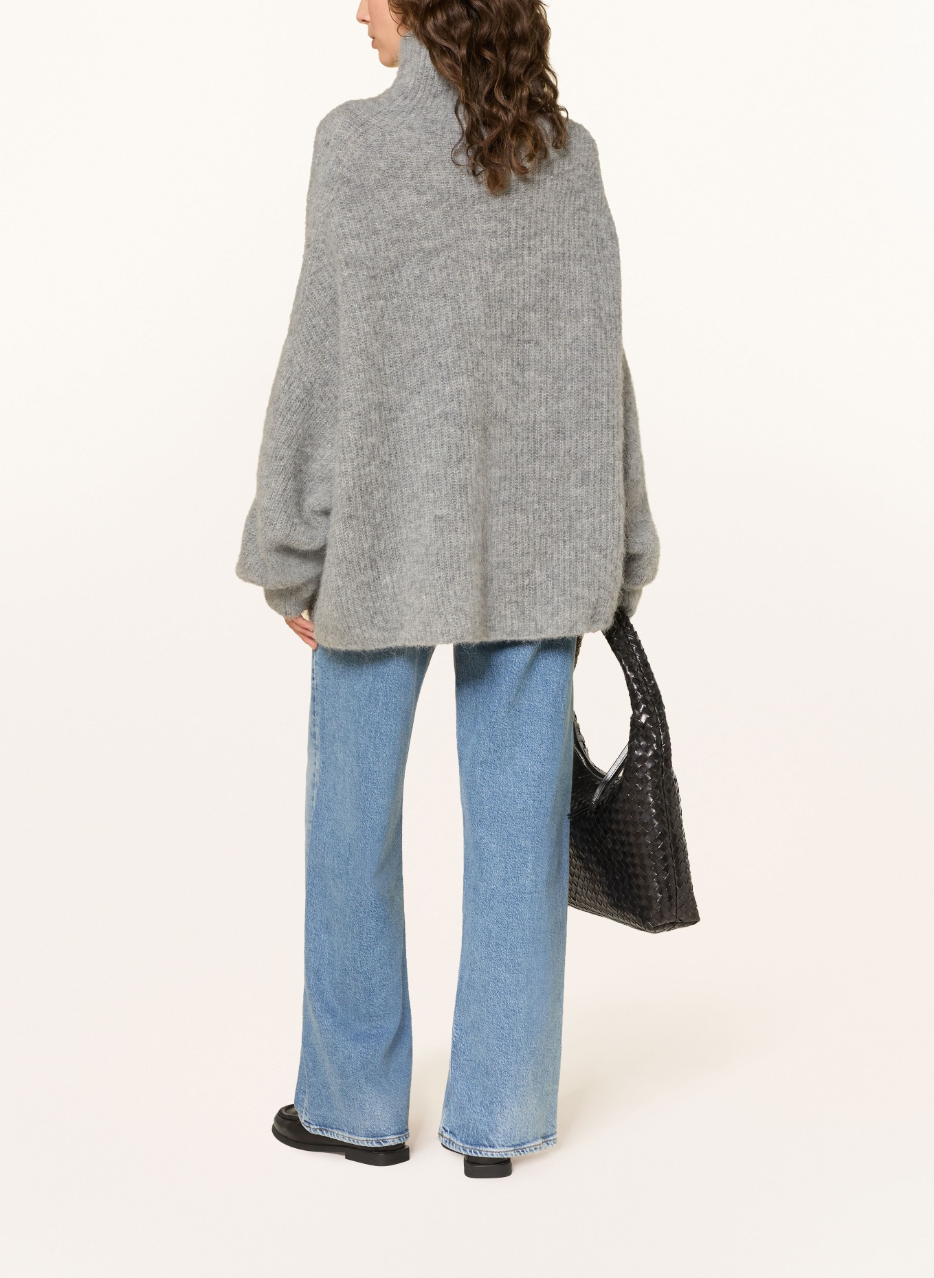 by Aylin Koenig Pullover MARA mit Alpaka: GRAU