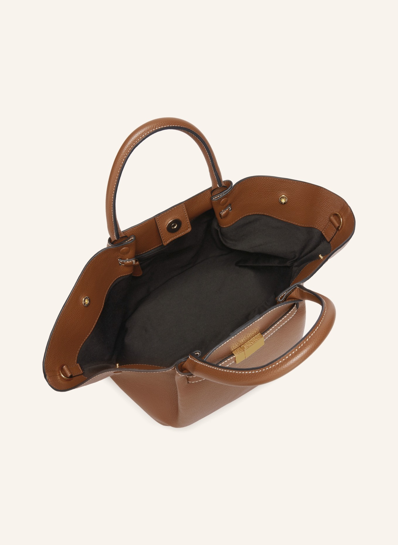 DEMELLIER THE MIDI NEW YORK handbag: BROWN