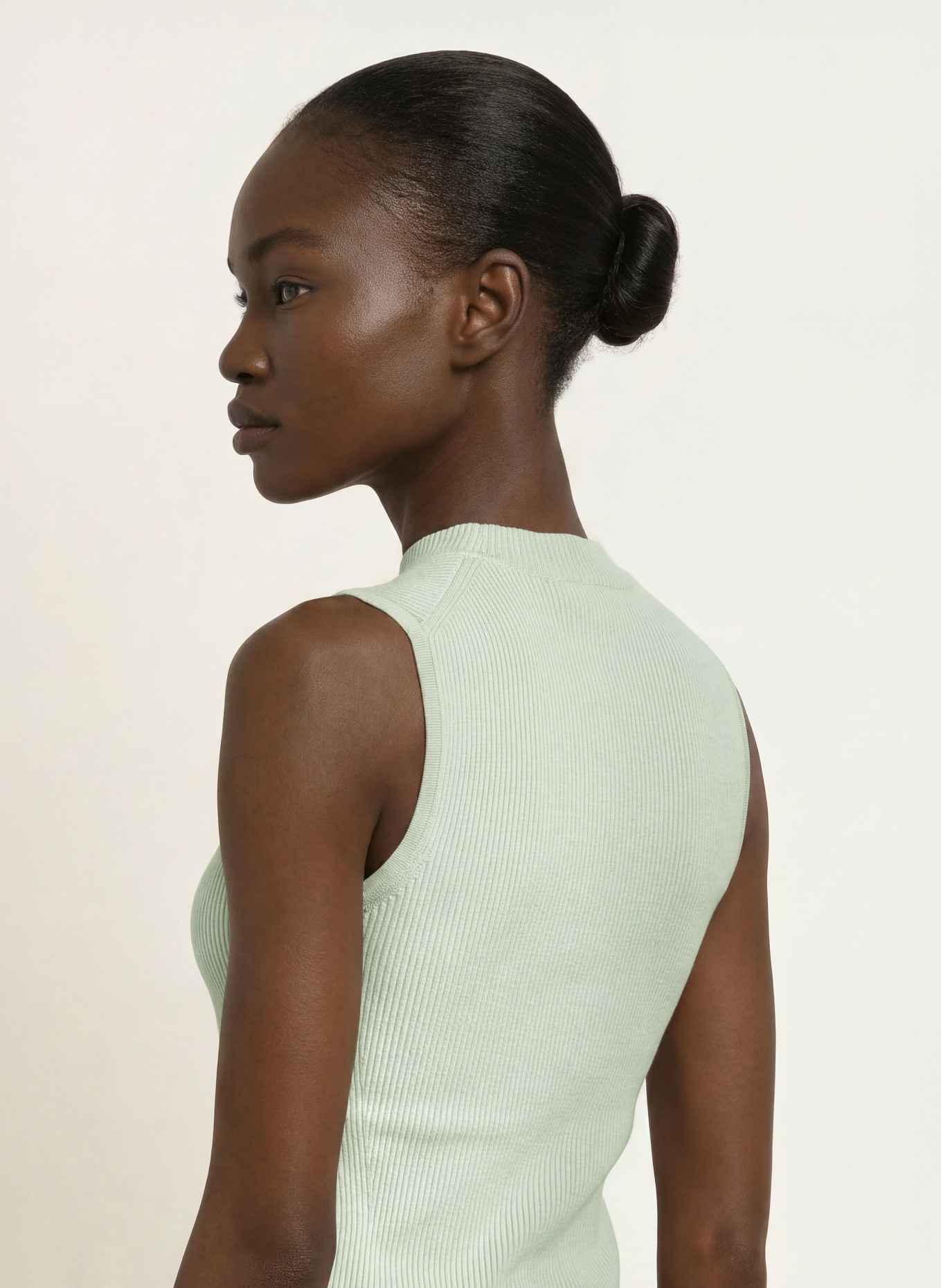 BOSS Knit top FESKIES: LIGHT GREEN