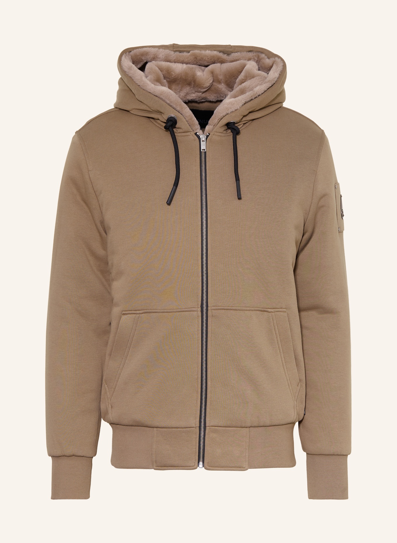 MOOSE KNUCKLES Sweat jacket BUNNY: BEIGE