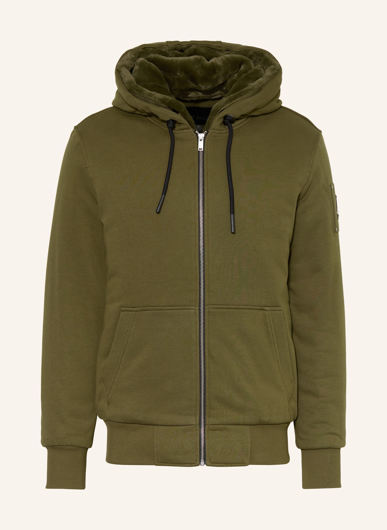 MOOSE KNUCKLES Sweatjacke BUNNY: OLIV