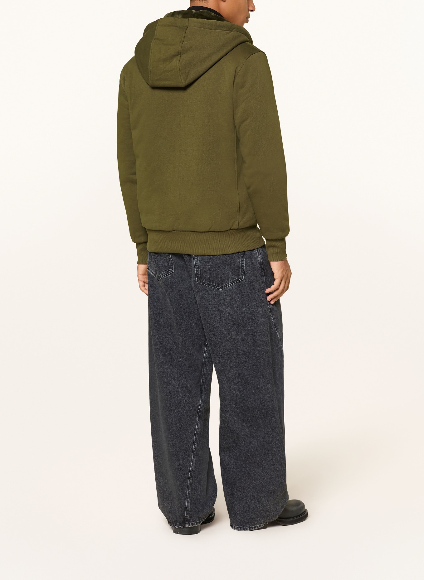 MOOSE KNUCKLES Sweatjacke BUNNY: OLIV