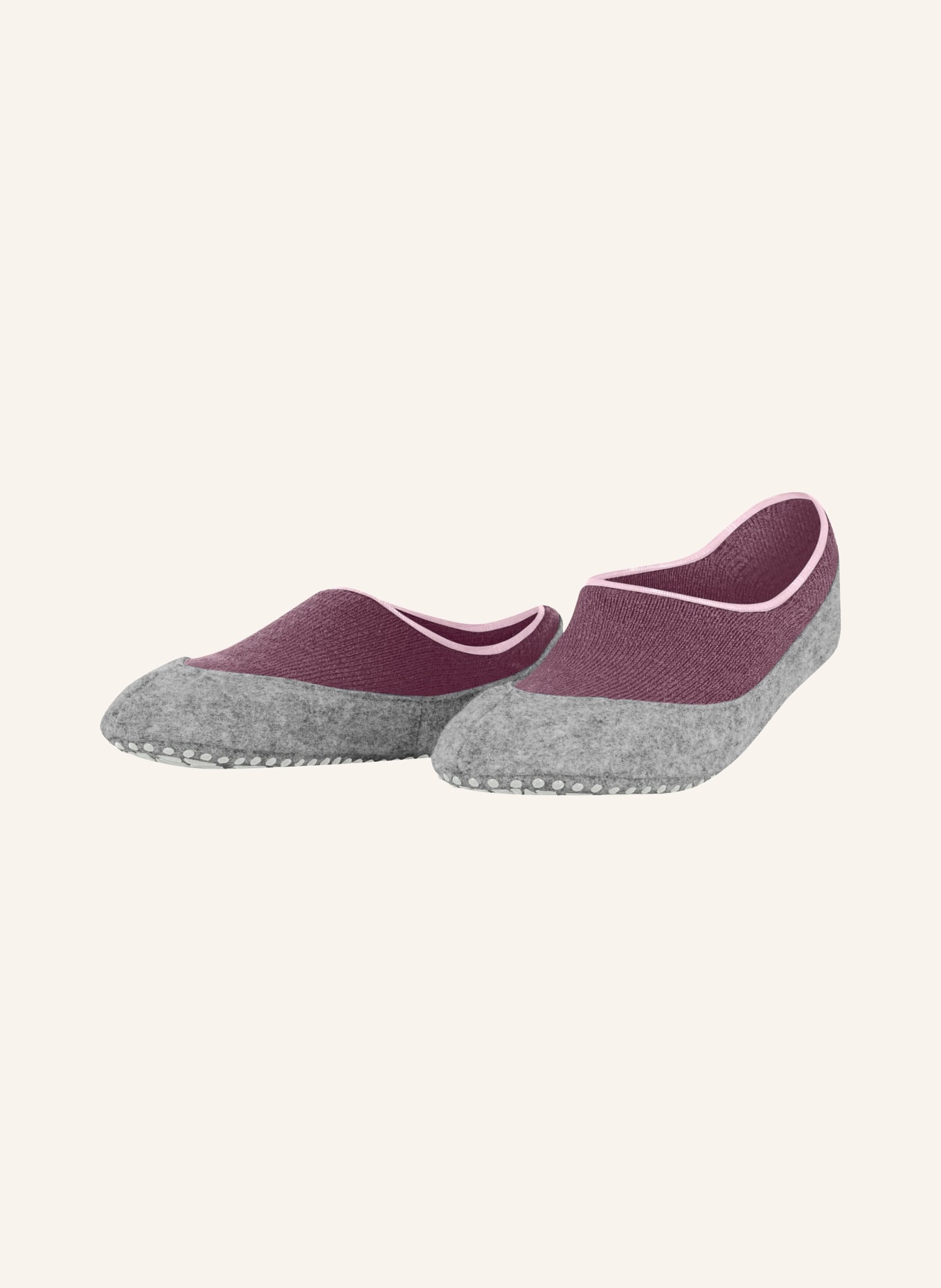 FALKE Stoppersocken COSYSHOE aus Merinowolle: 8175 turnip