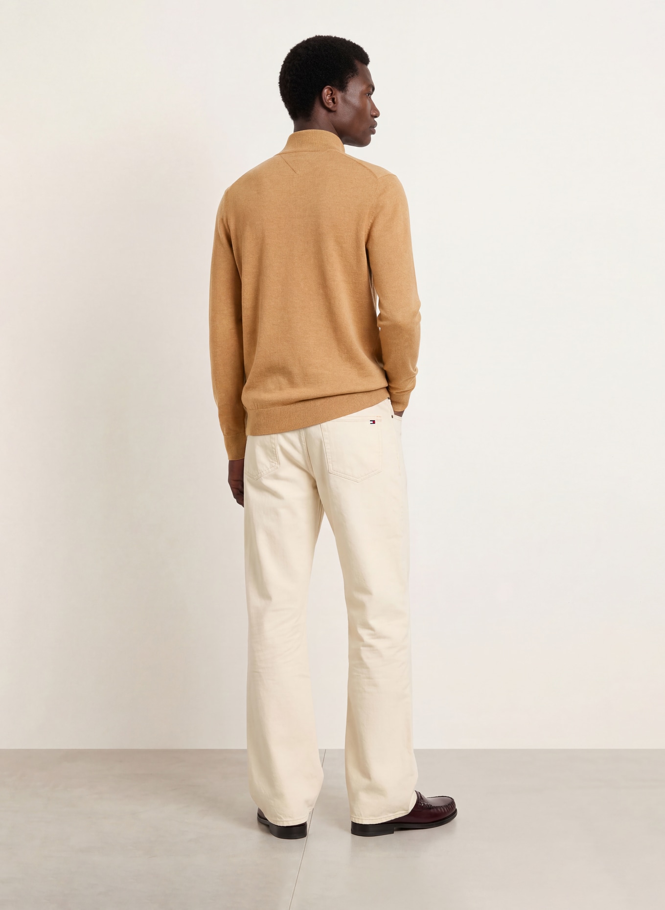 TOMMY HILFIGER Troyer: BEIGE