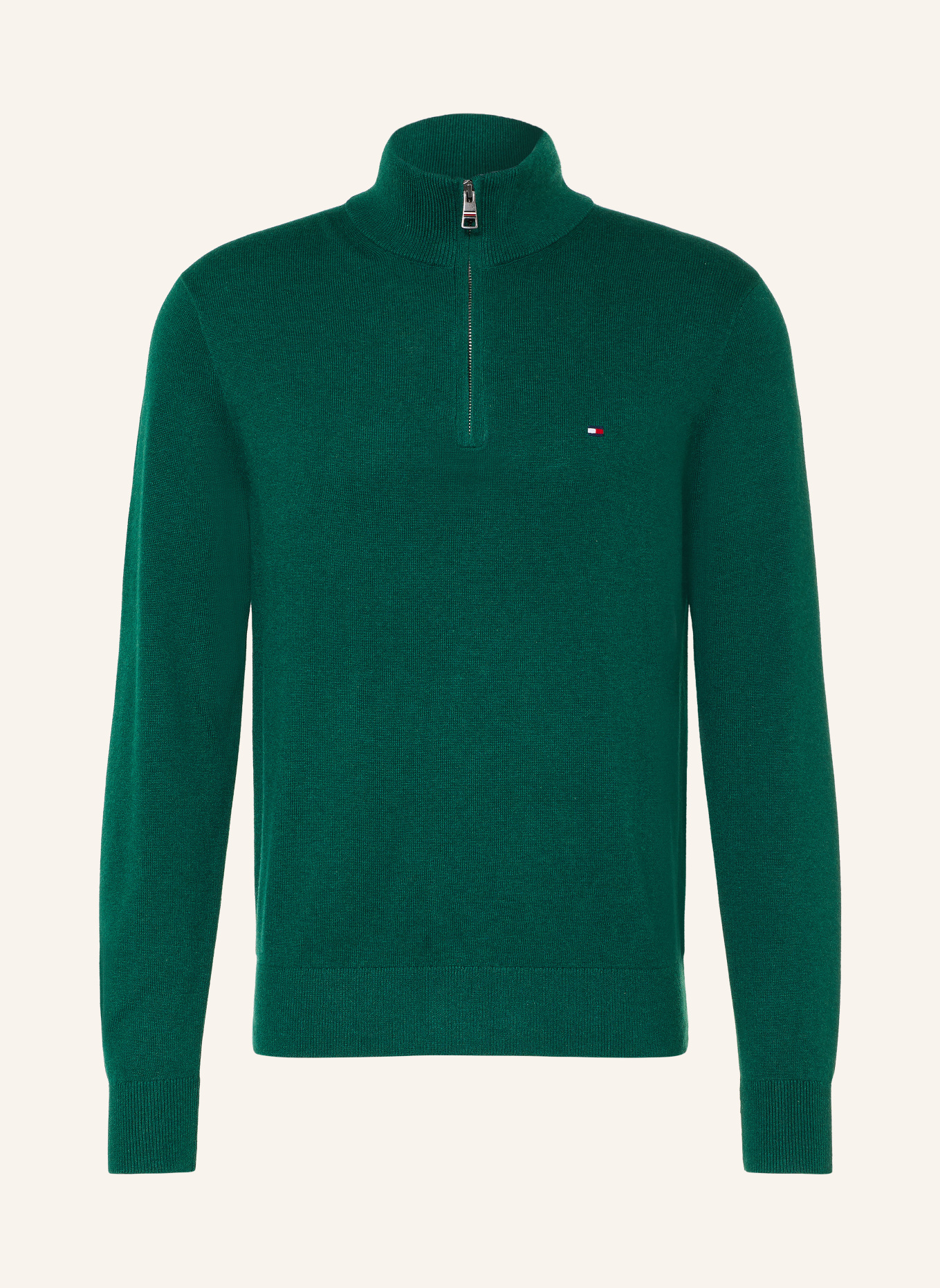 TOMMY HILFIGER Troyer: GRÜN