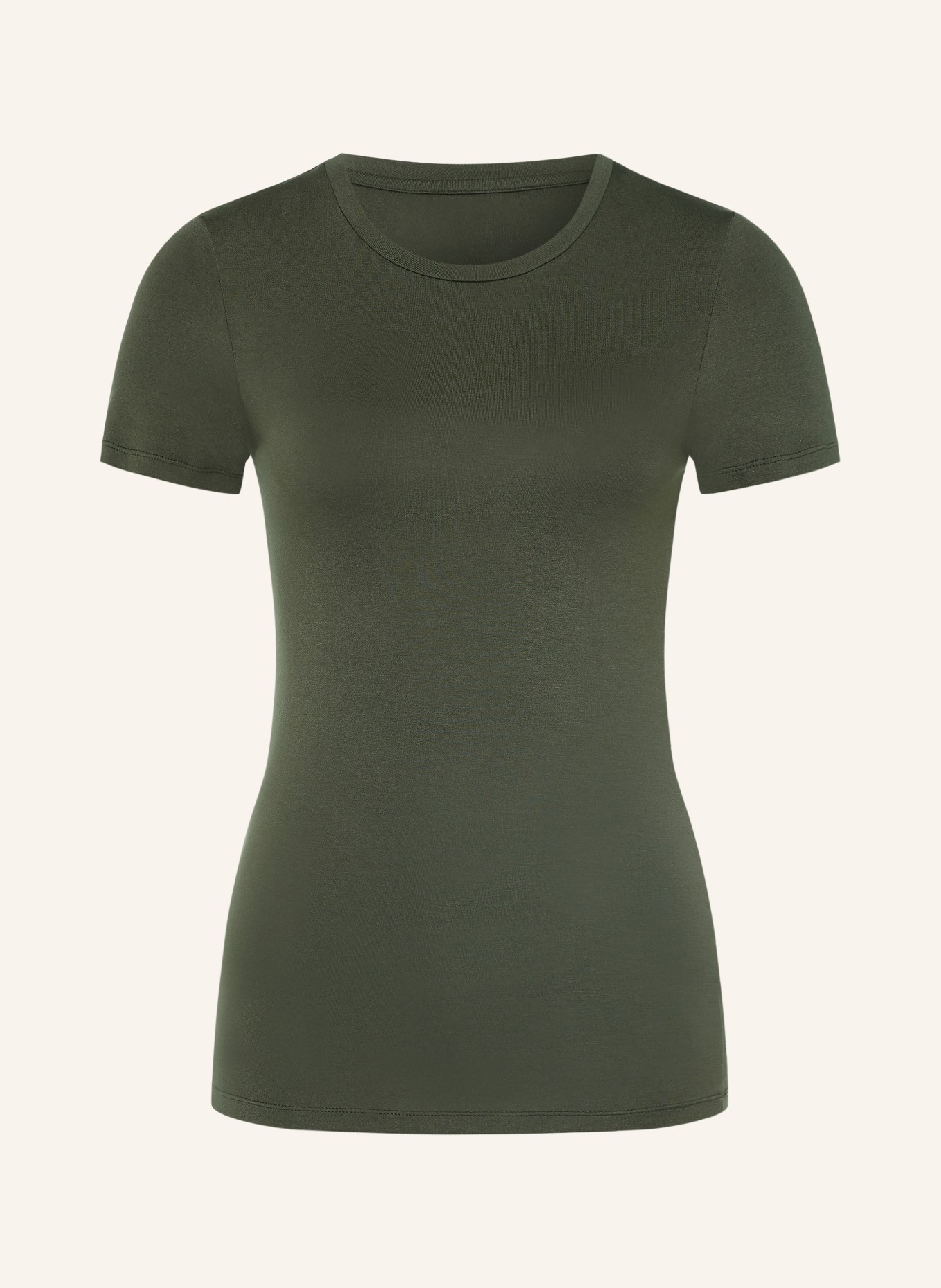 MAJESTIC FILATURES T-Shirt: KHAKI