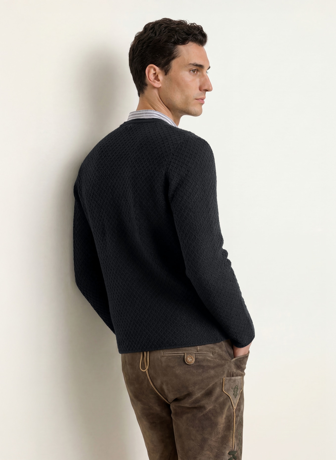 Gottseidank Strickjacke XAVER: SCHWARZ