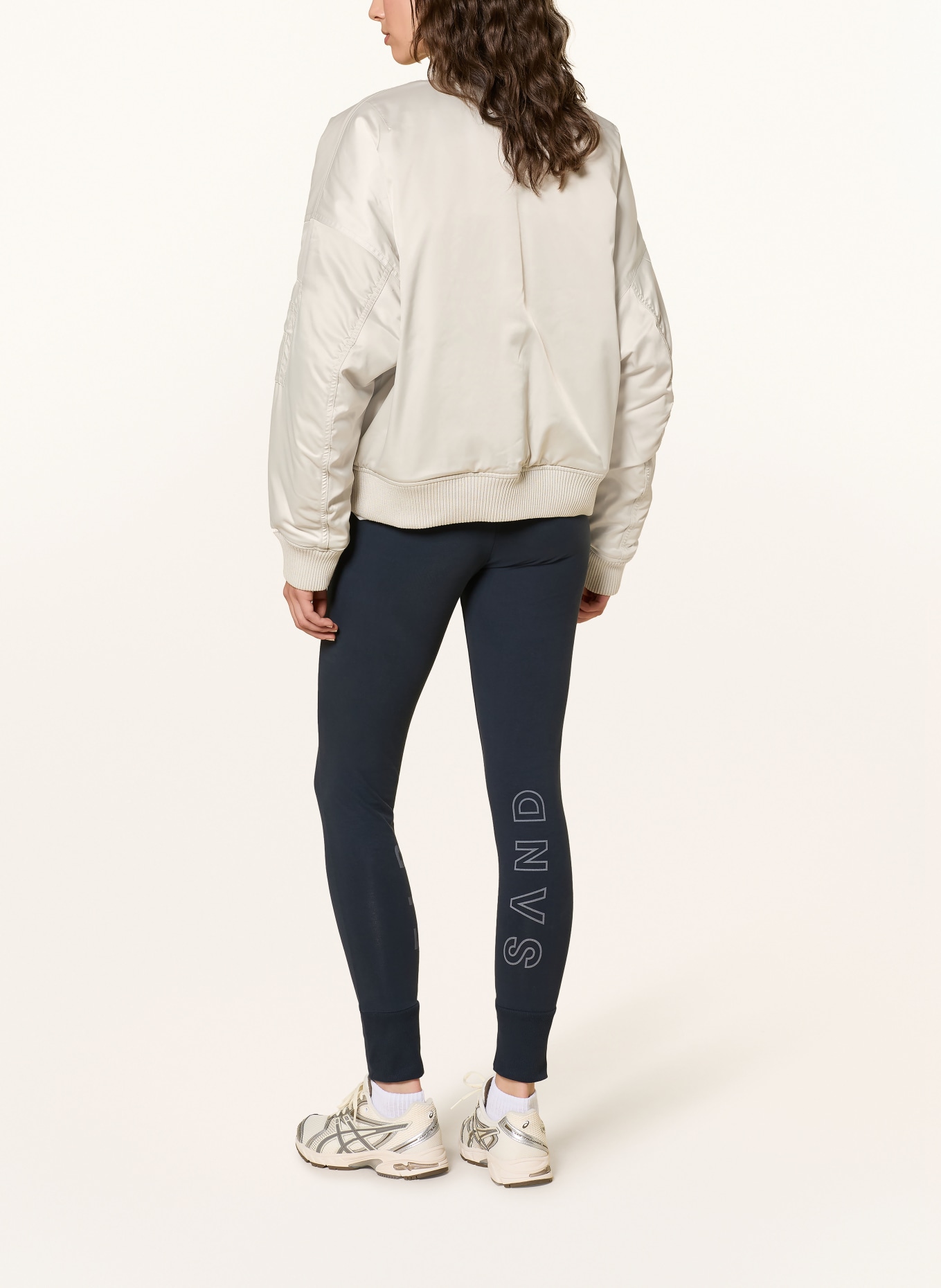 ELBSAND CAYA Leggings: DARK BLUE