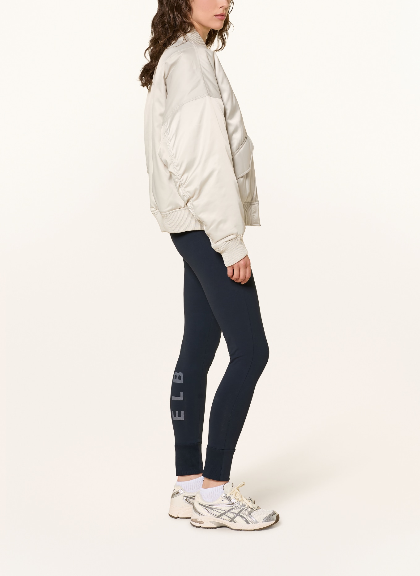 ELBSAND CAYA Leggings: DARK BLUE