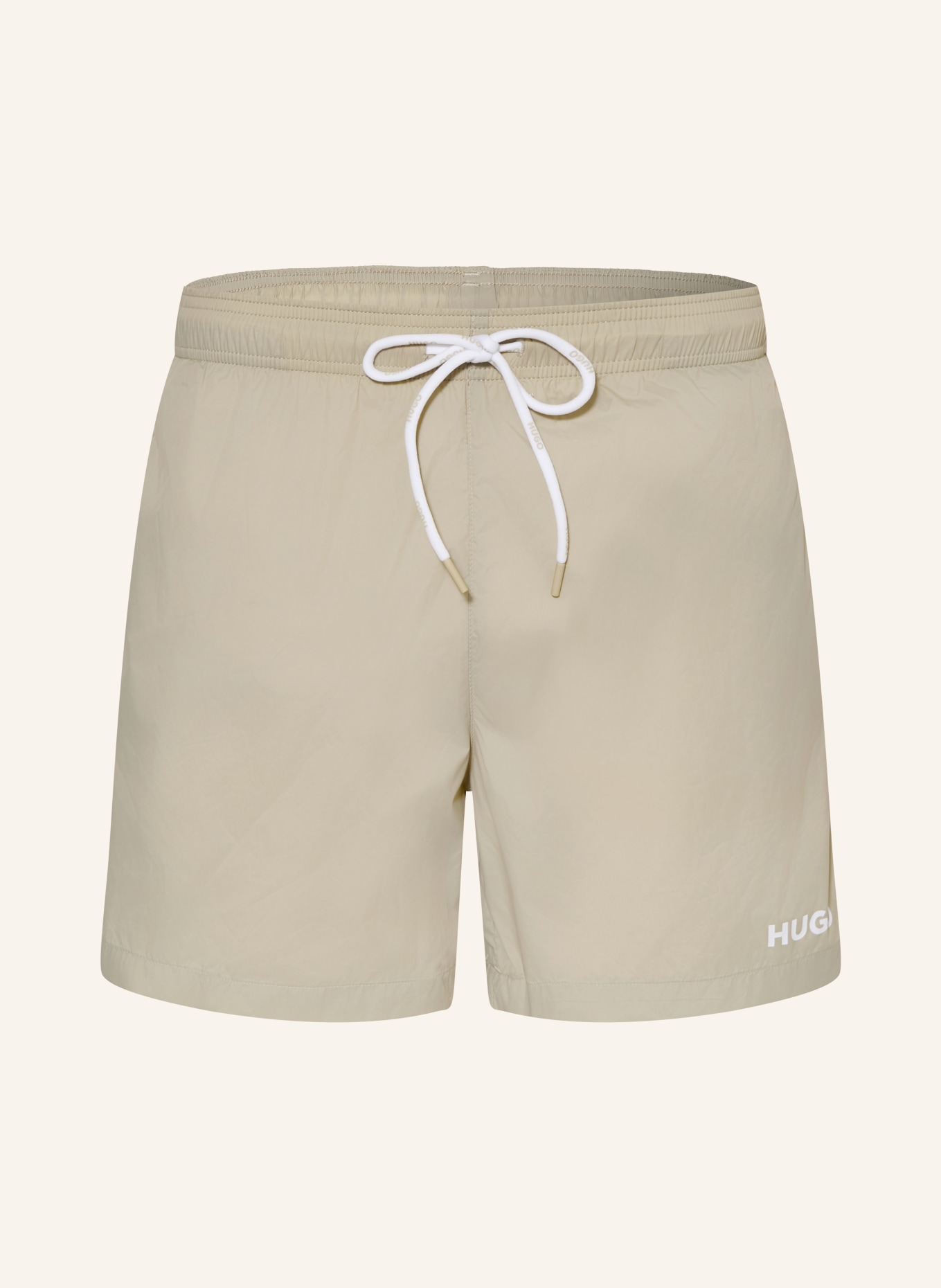 HUGO Badeshorts HAITI: BEIGE