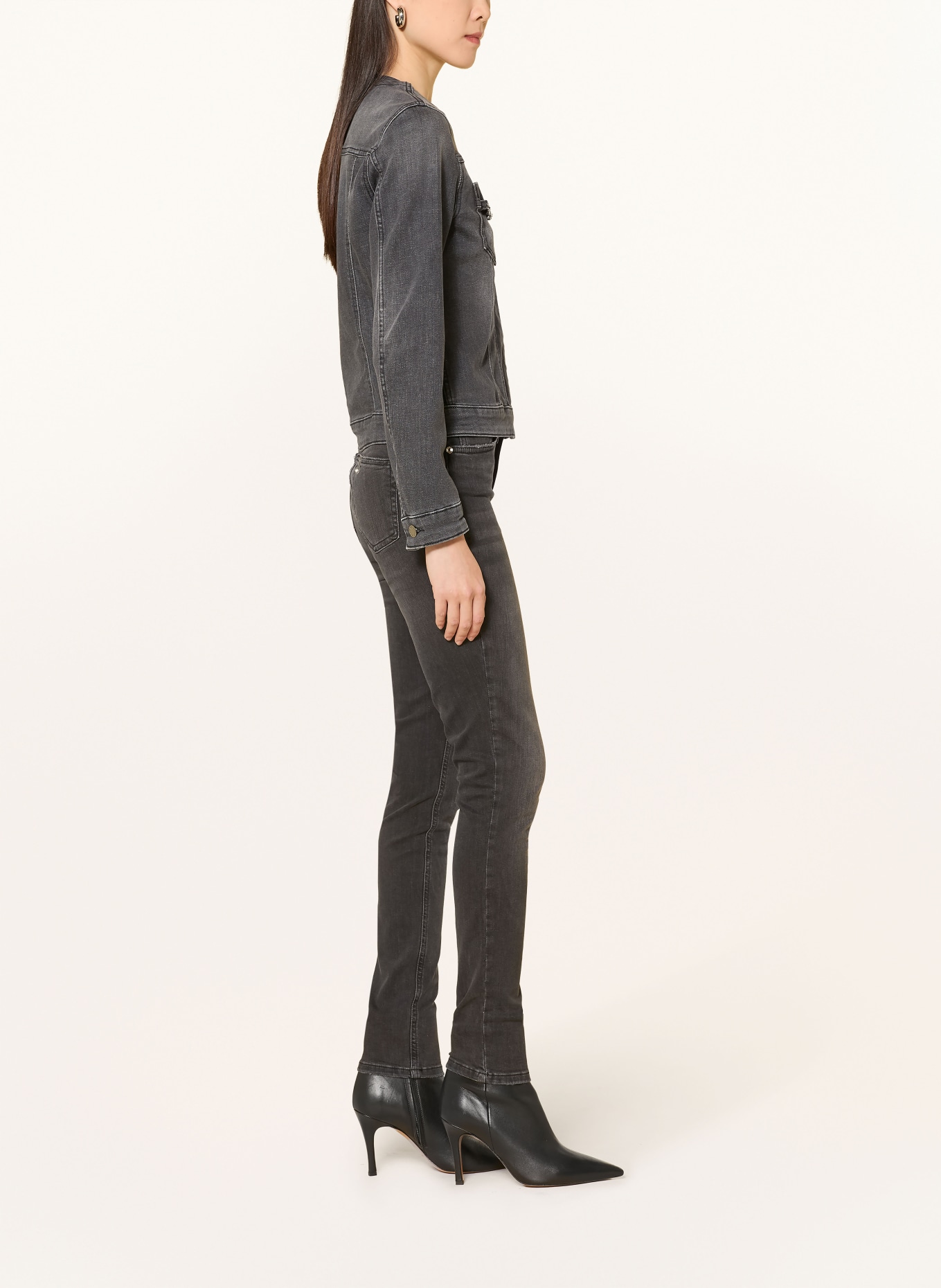 LIU JO Skinny jeans: 88256 Den.Black surprise w