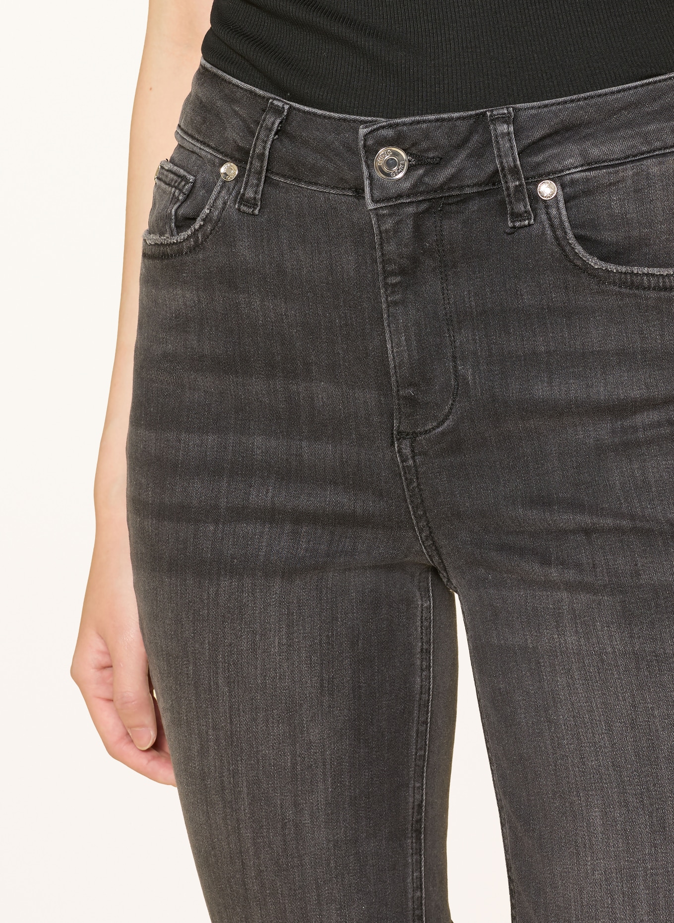 LIU JO Skinny jeans: 88256 Den.Black surprise w