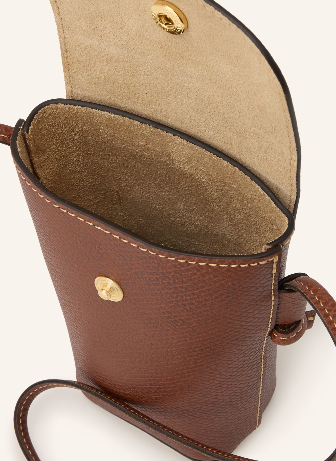 LONGCHAMP Smartphone-Tasche: BRAUN