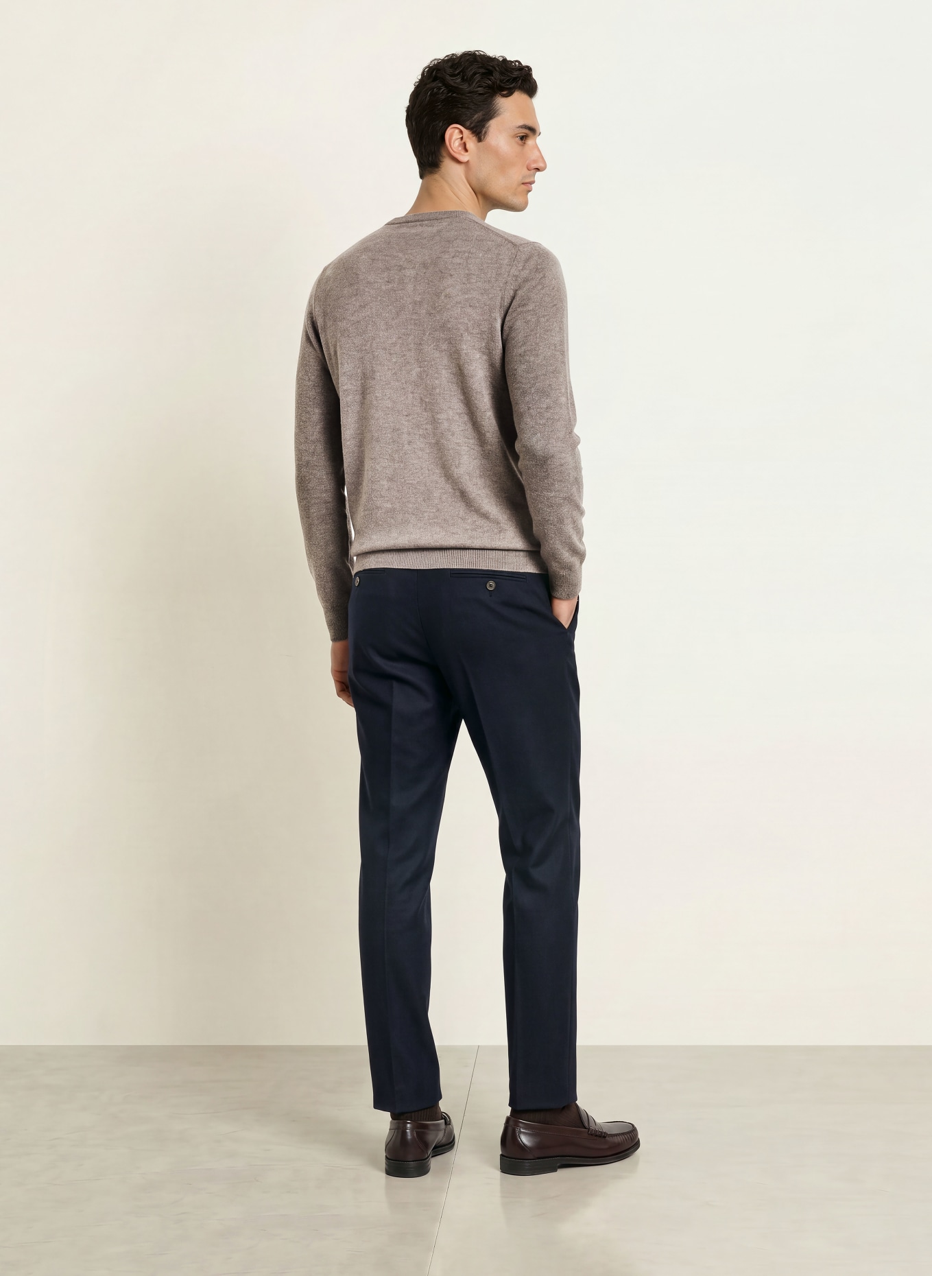 GRAN SASSO Pullover: BRAUN