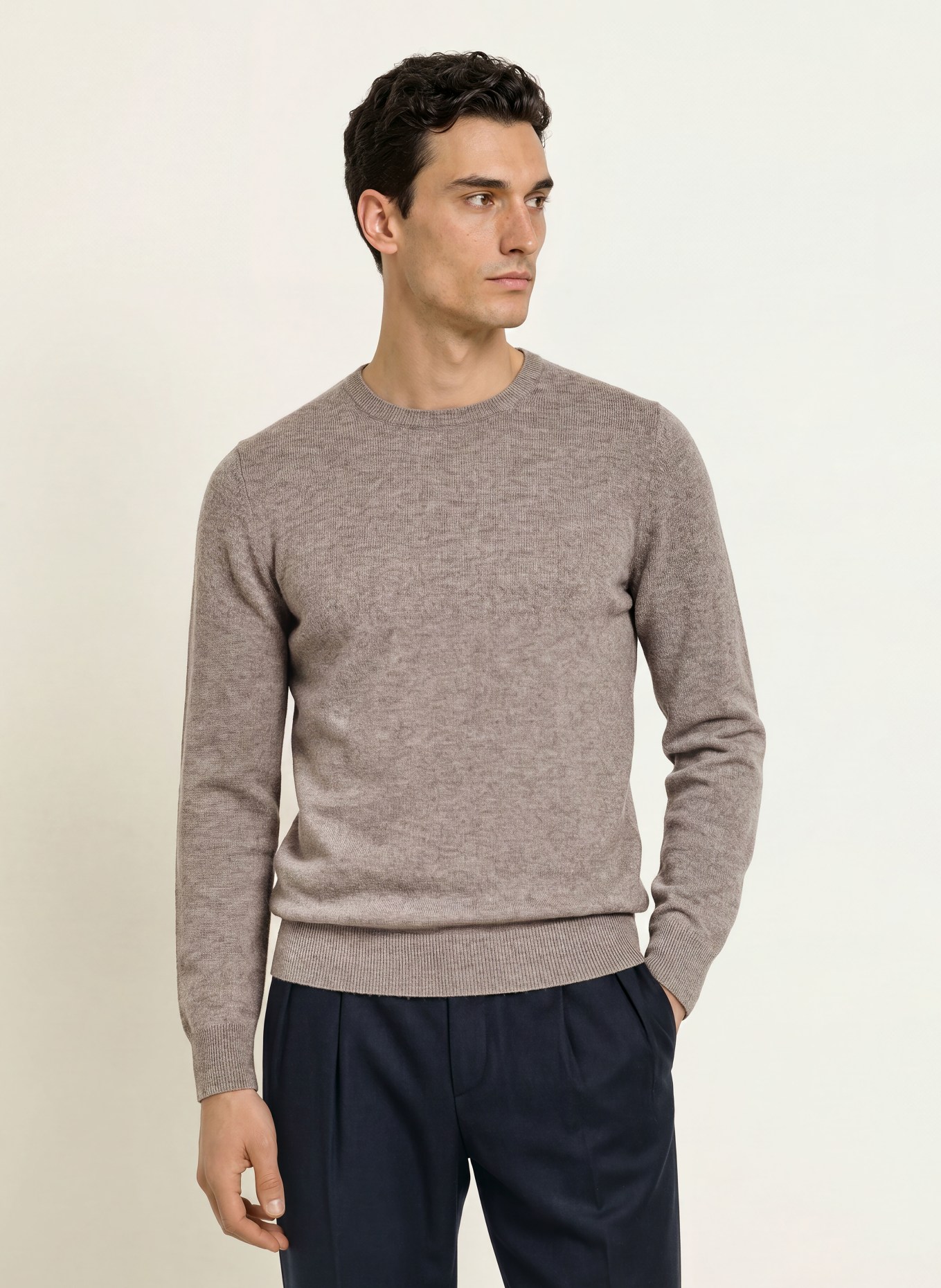 GRAN SASSO Pullover: BRAUN