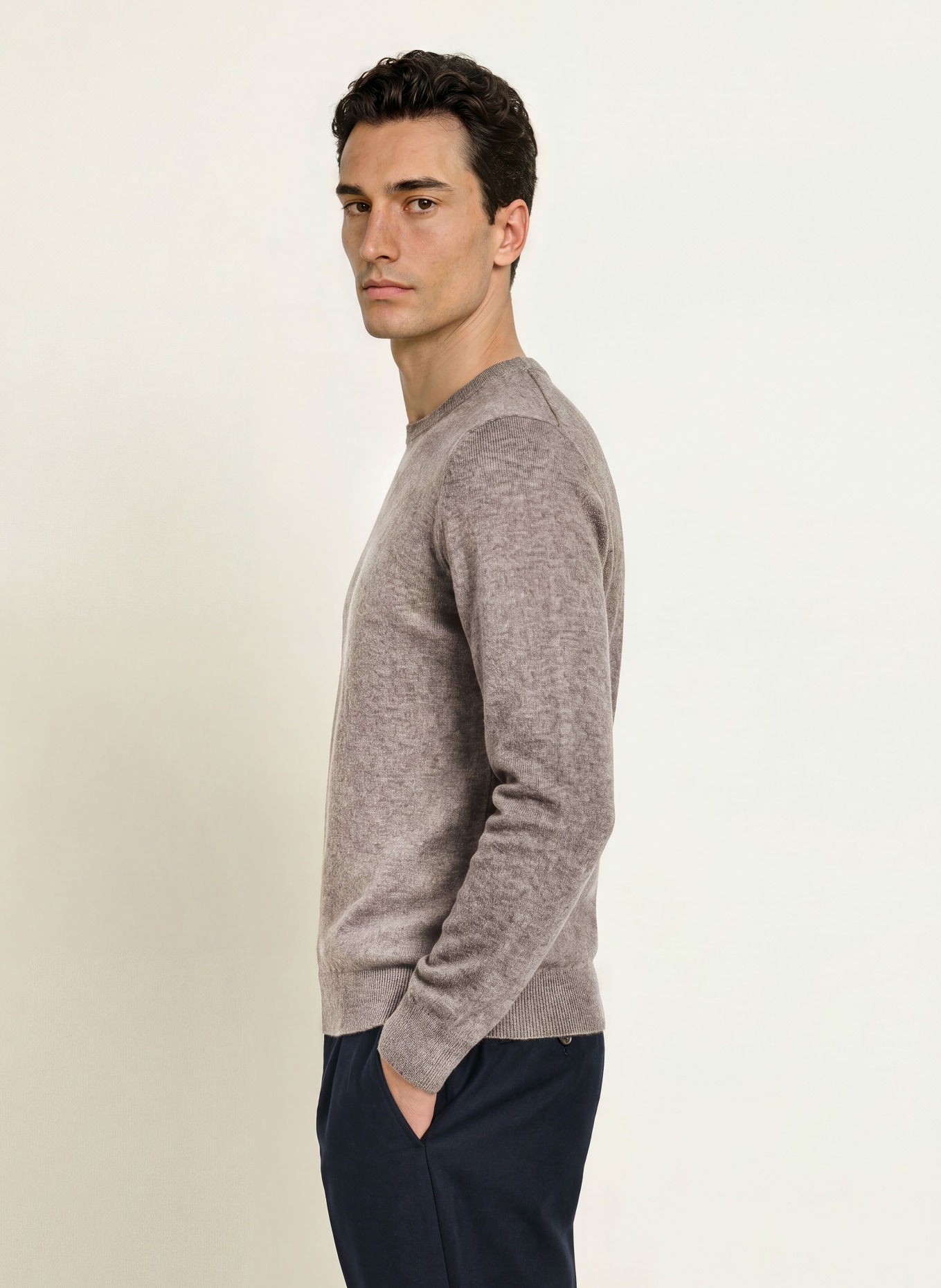 GRAN SASSO Pullover: BRAUN