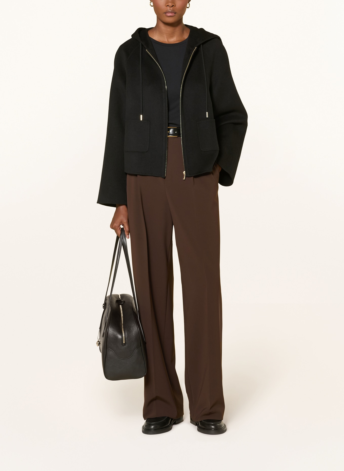 ROSSI Pantalon NOA: MARRON FONCÉ