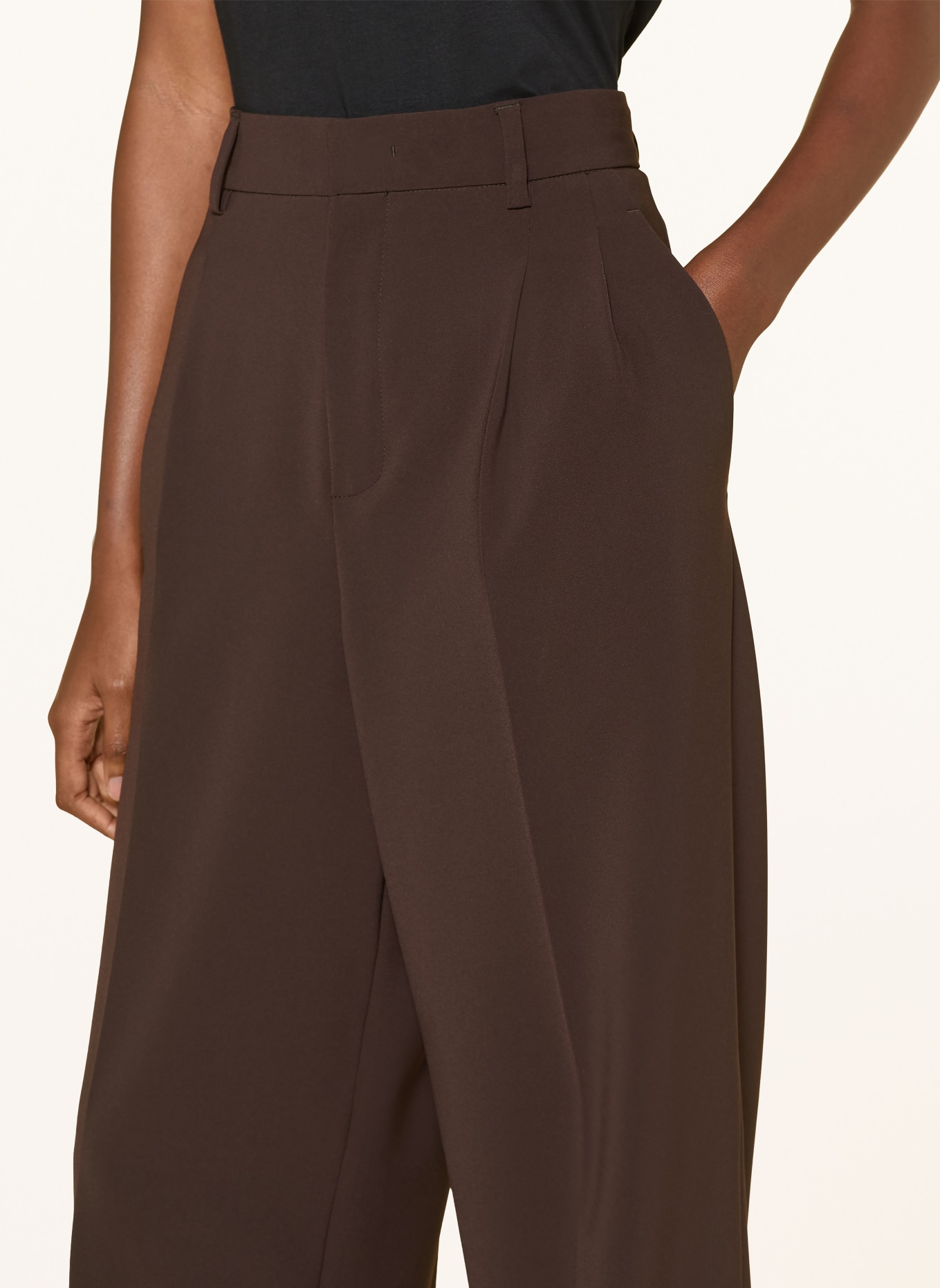 ROSSI Pantalon NOA: MARRON FONCÉ