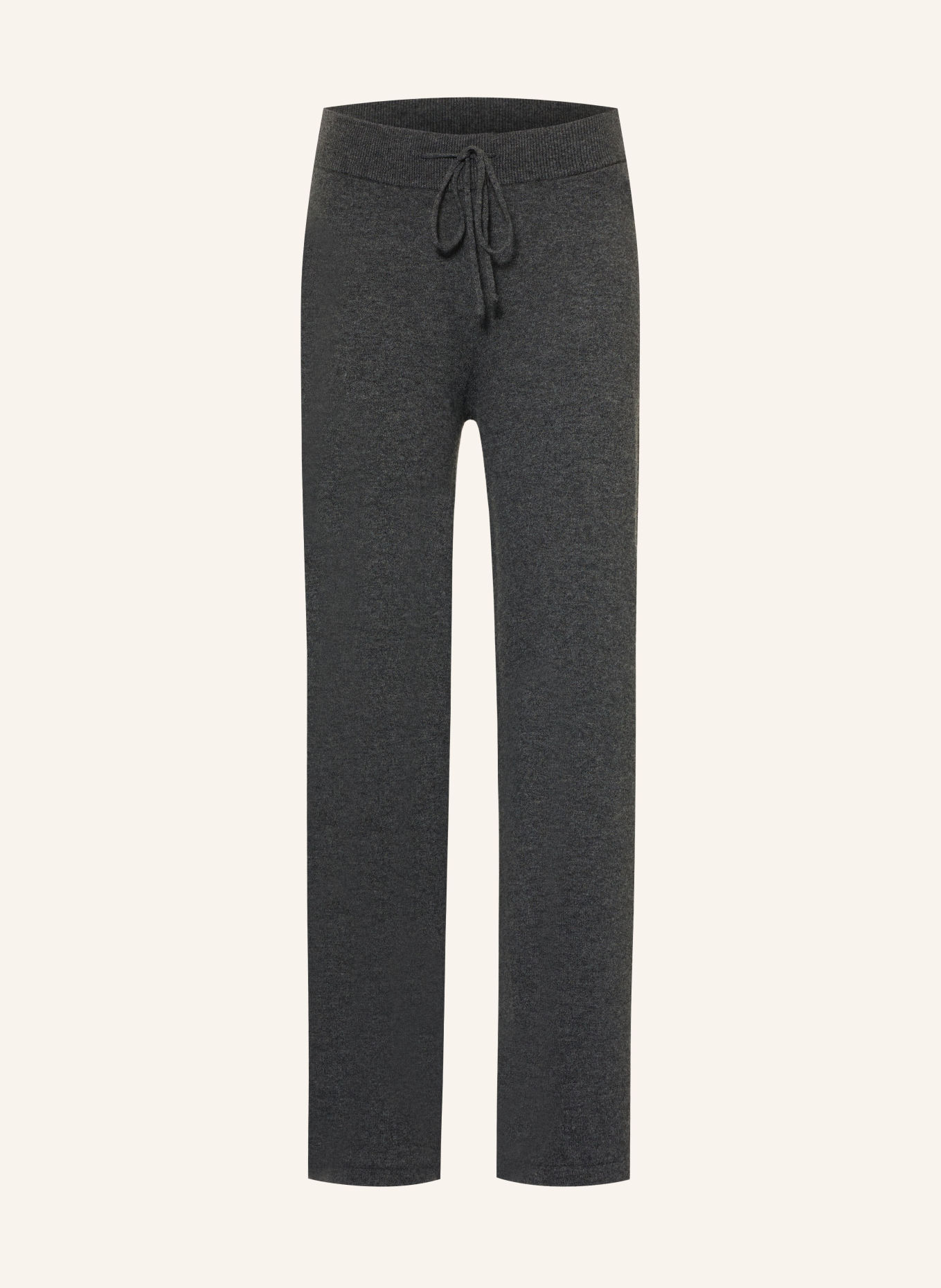 Juvia Knit trousers: DARK GRAY