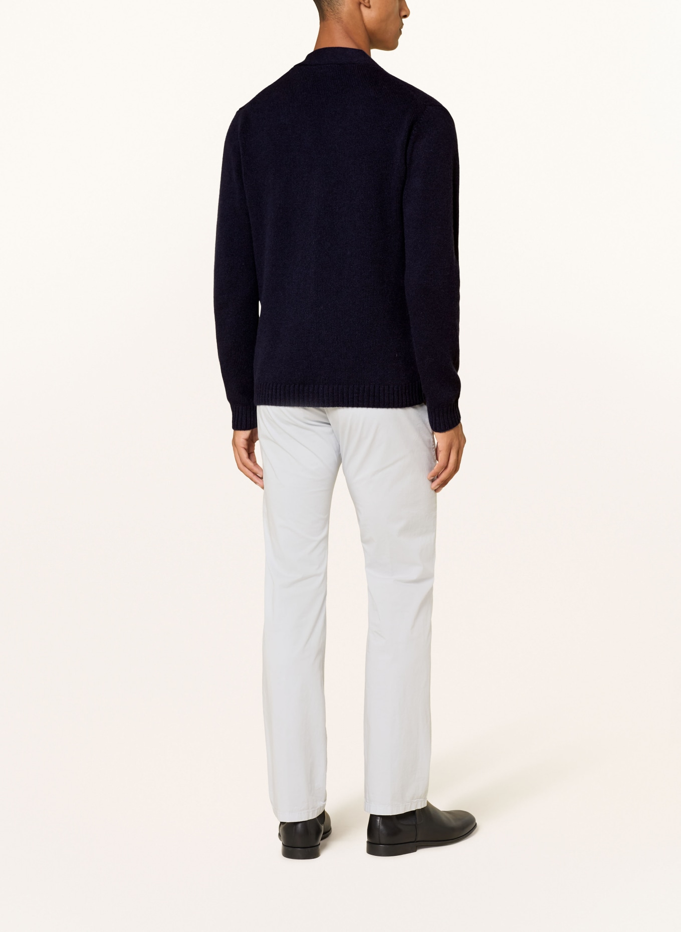 DANIELE FIESOLI Strickjacke aus Cashmere: DUNKELBLAU