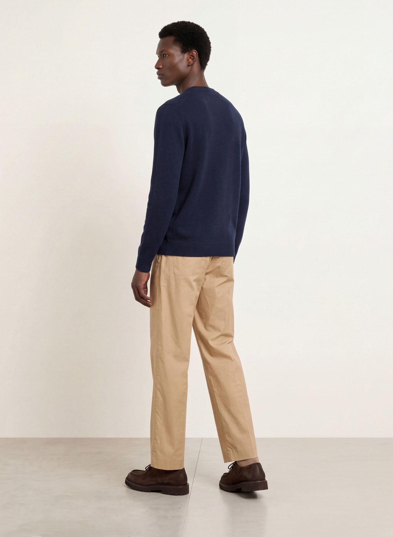 DANIELE FIESOLI Pull en cachemire: BLEU FONCÉ