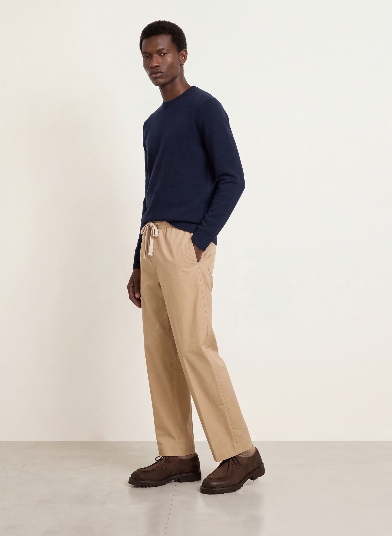 DANIELE FIESOLI Pull en cachemire: BLEU FONCÉ