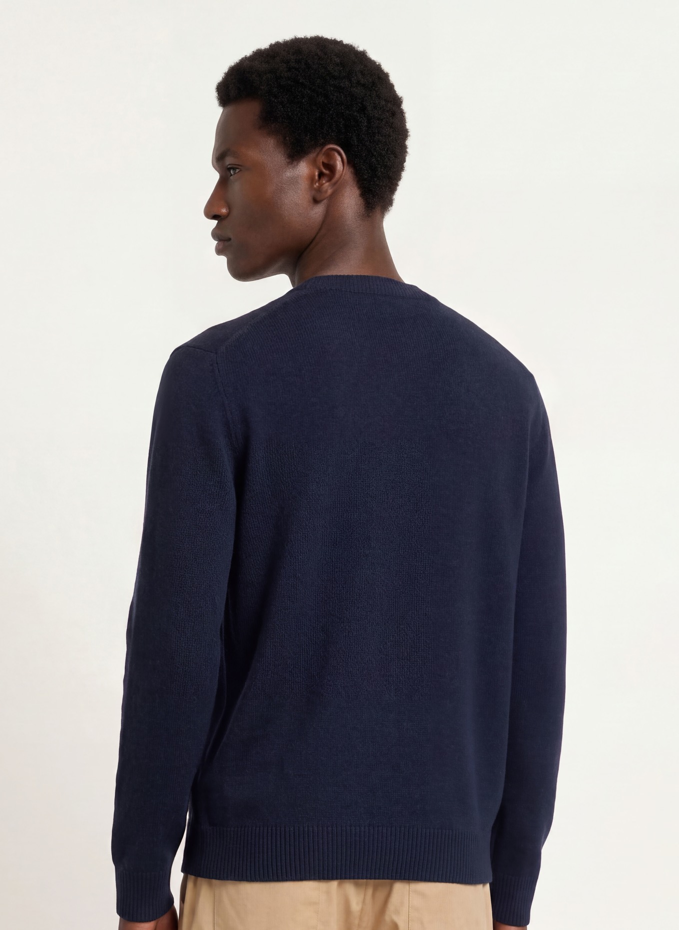 DANIELE FIESOLI Pull en cachemire: BLEU FONCÉ