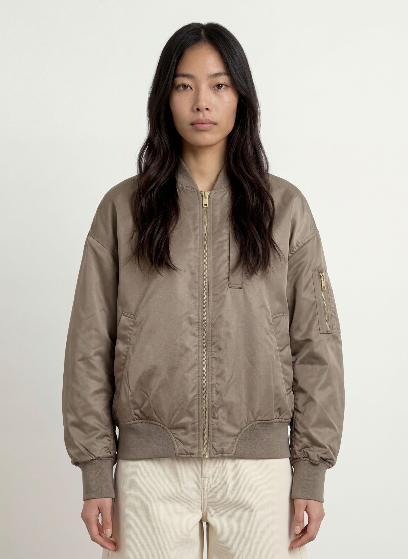 MOS MOSH Blouson MMRUBY: TAUPE
