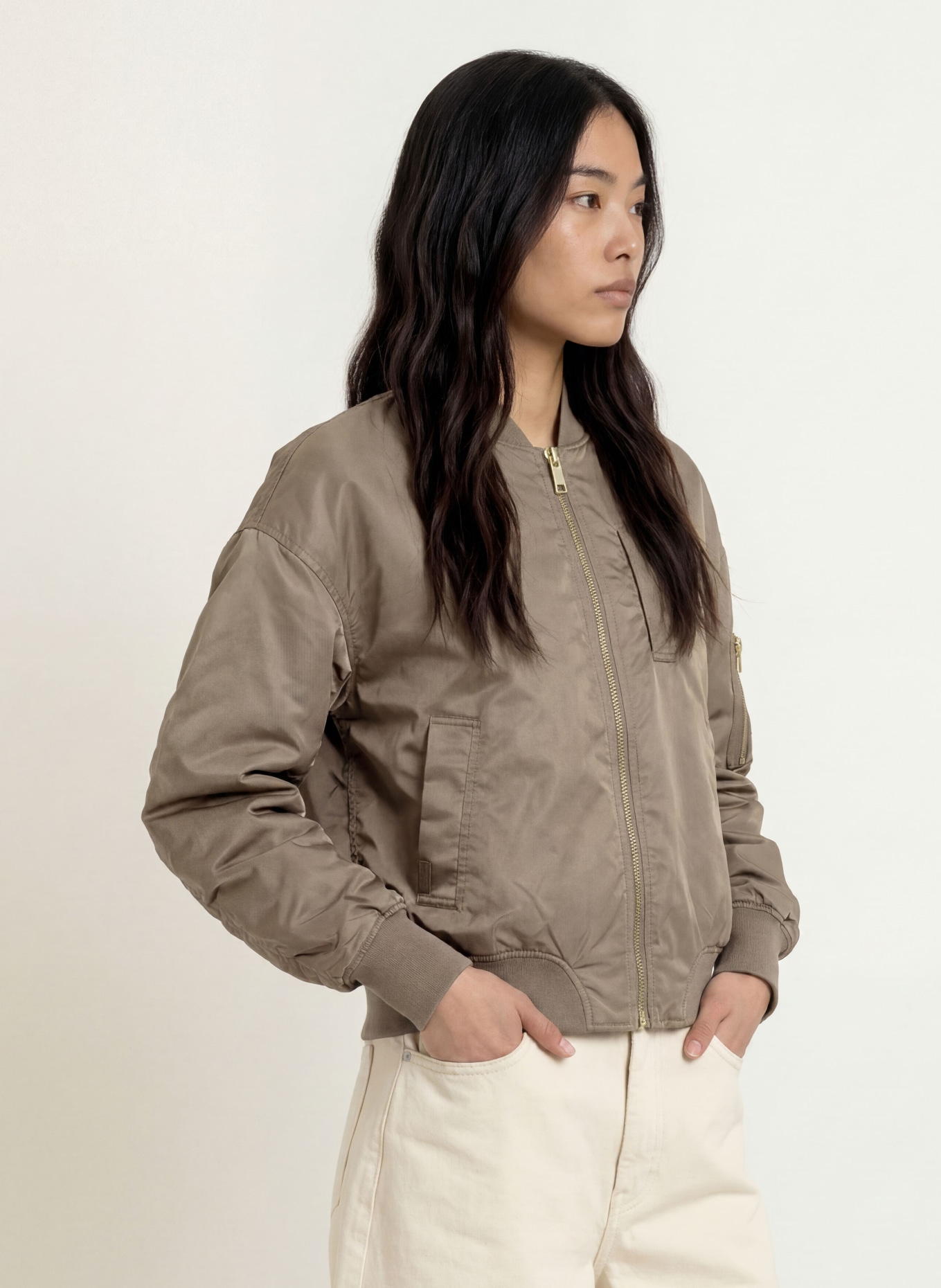 MOS MOSH Blouson MMRUBY: TAUPE