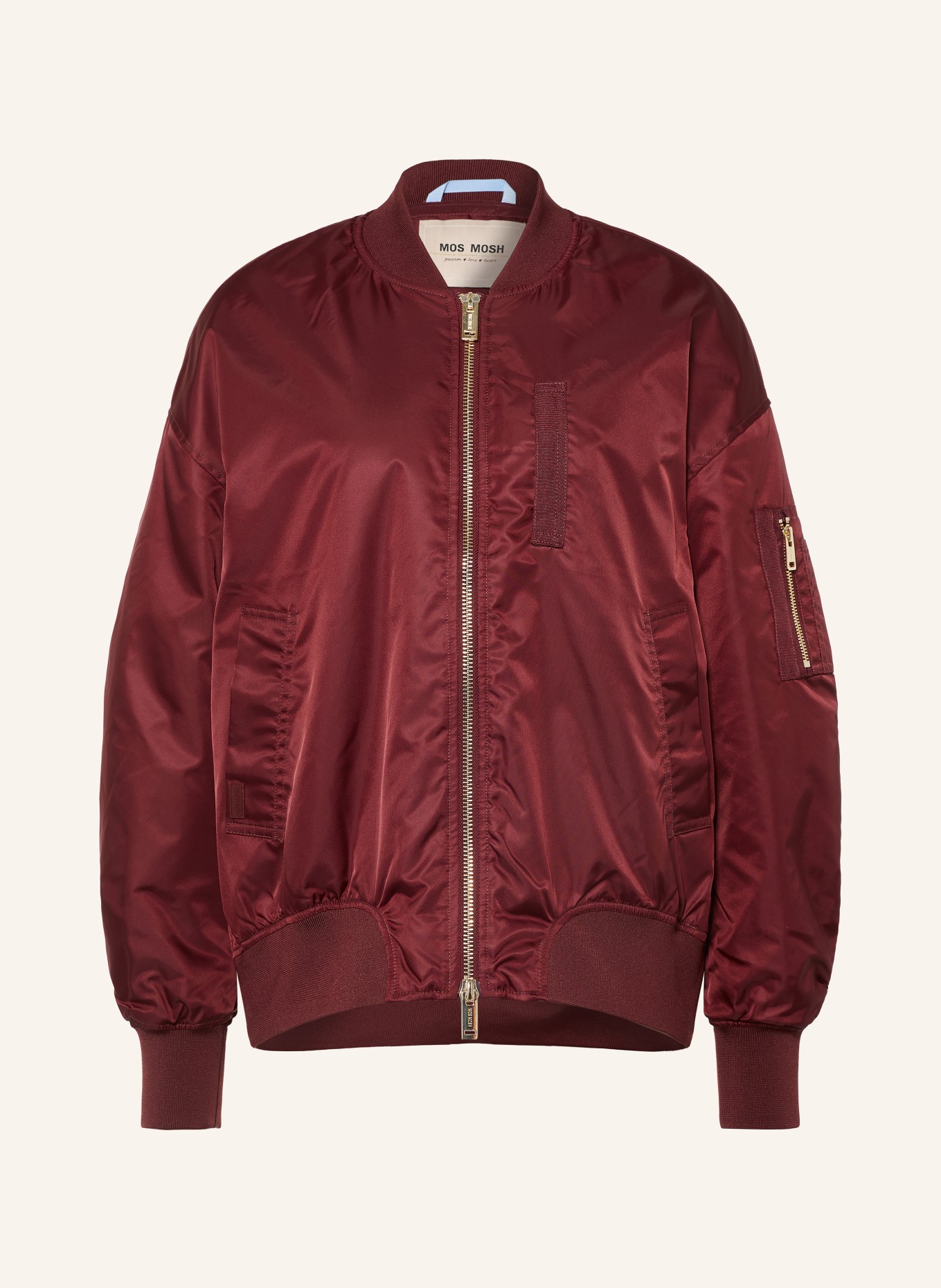 MOS MOSH Blouson MMRUBY: DONKERROOD