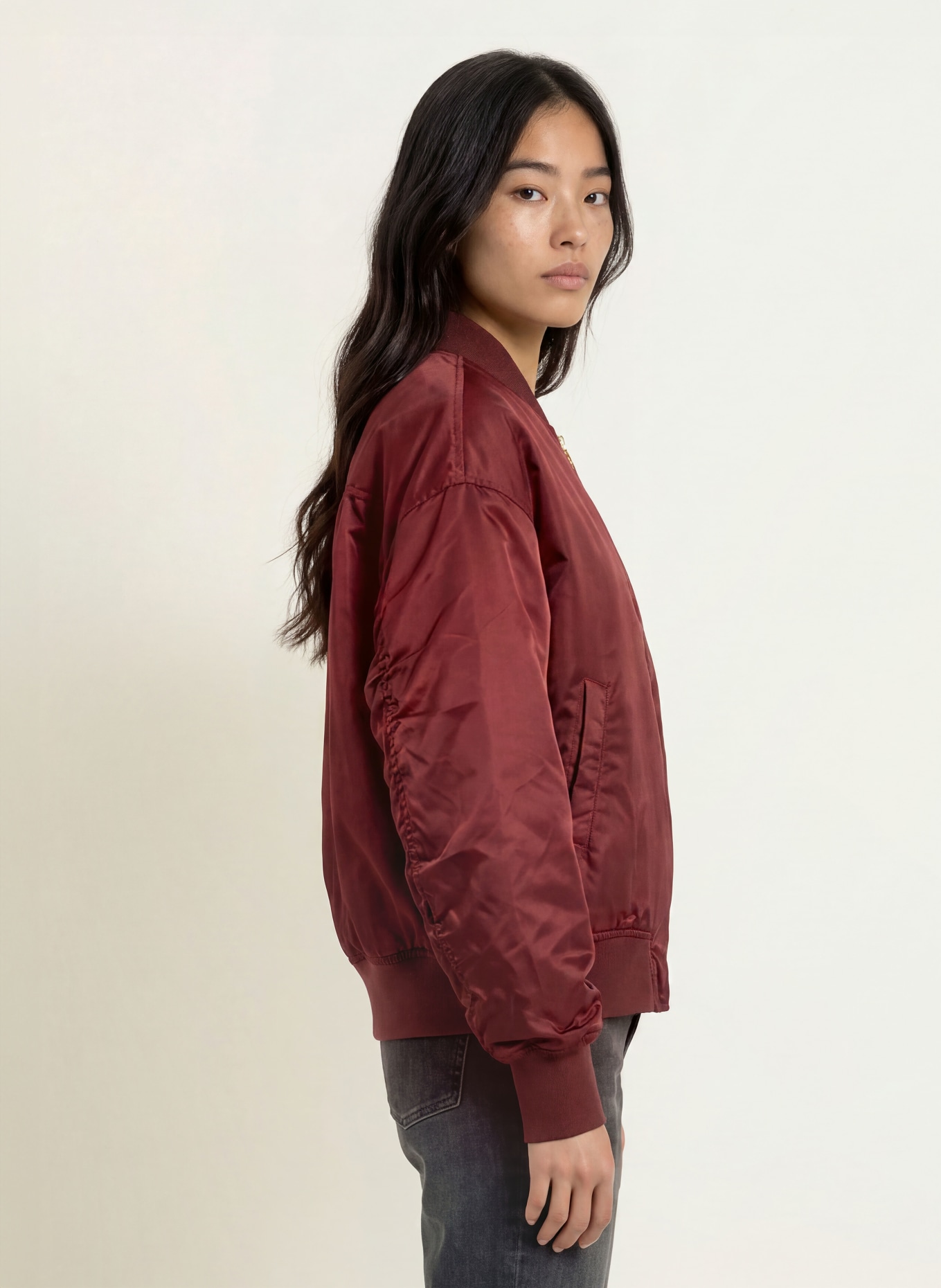 MOS MOSH Blouson MMRUBY: DONKERROOD